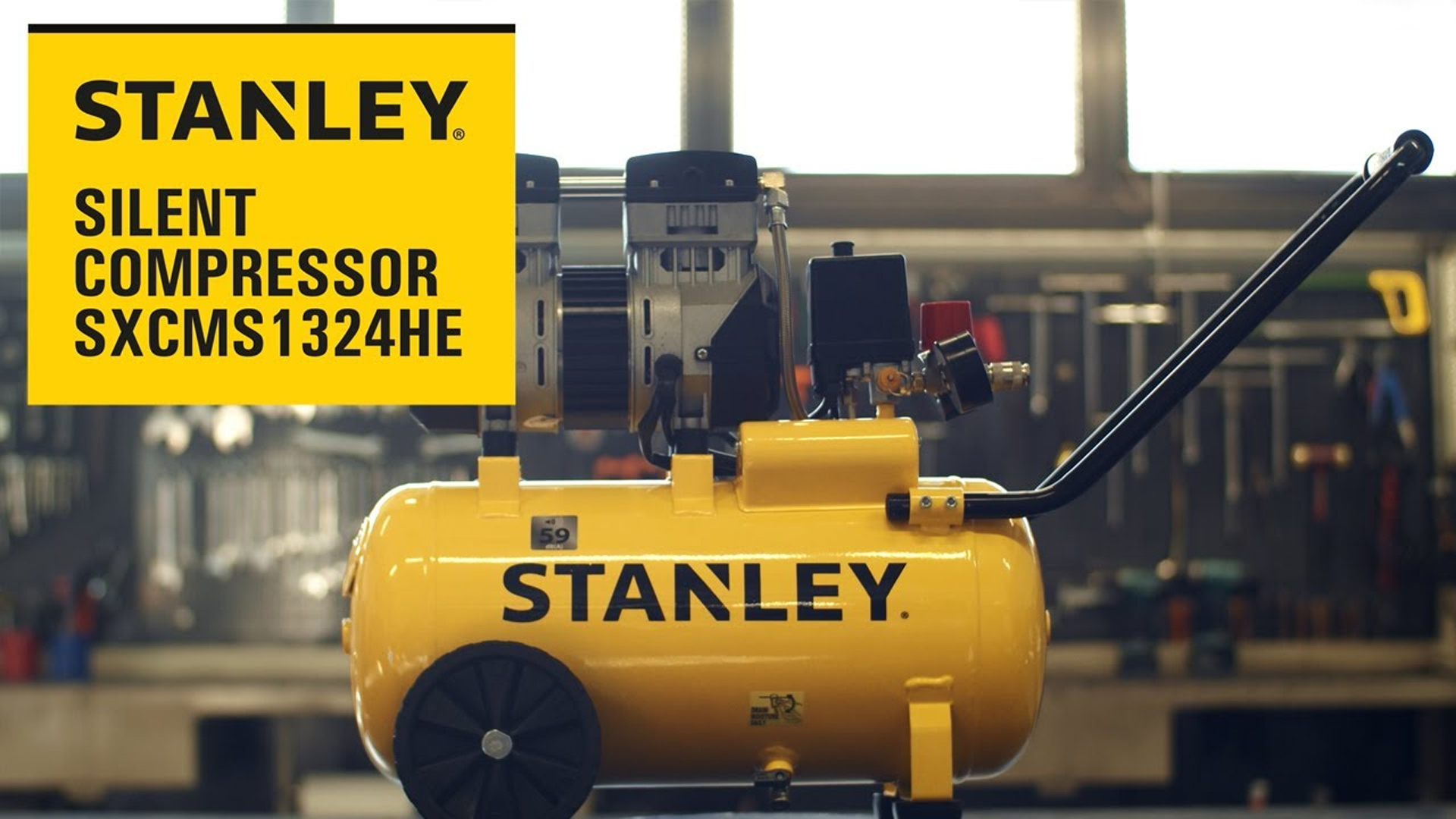 MÁY NÉN KHÍ STANLEY SXCMS1324HE KHÔNG DẦU 24L