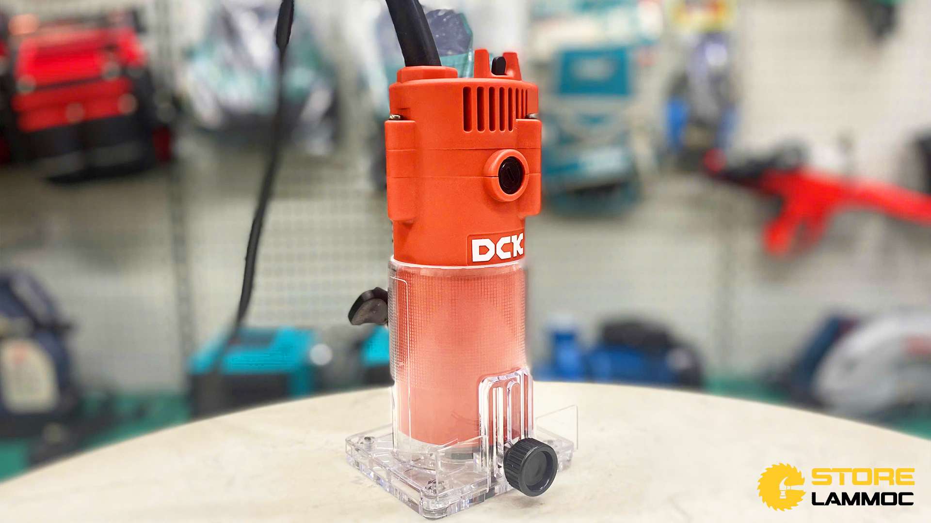 Máy phay/soi 350W DCK KMP02-6