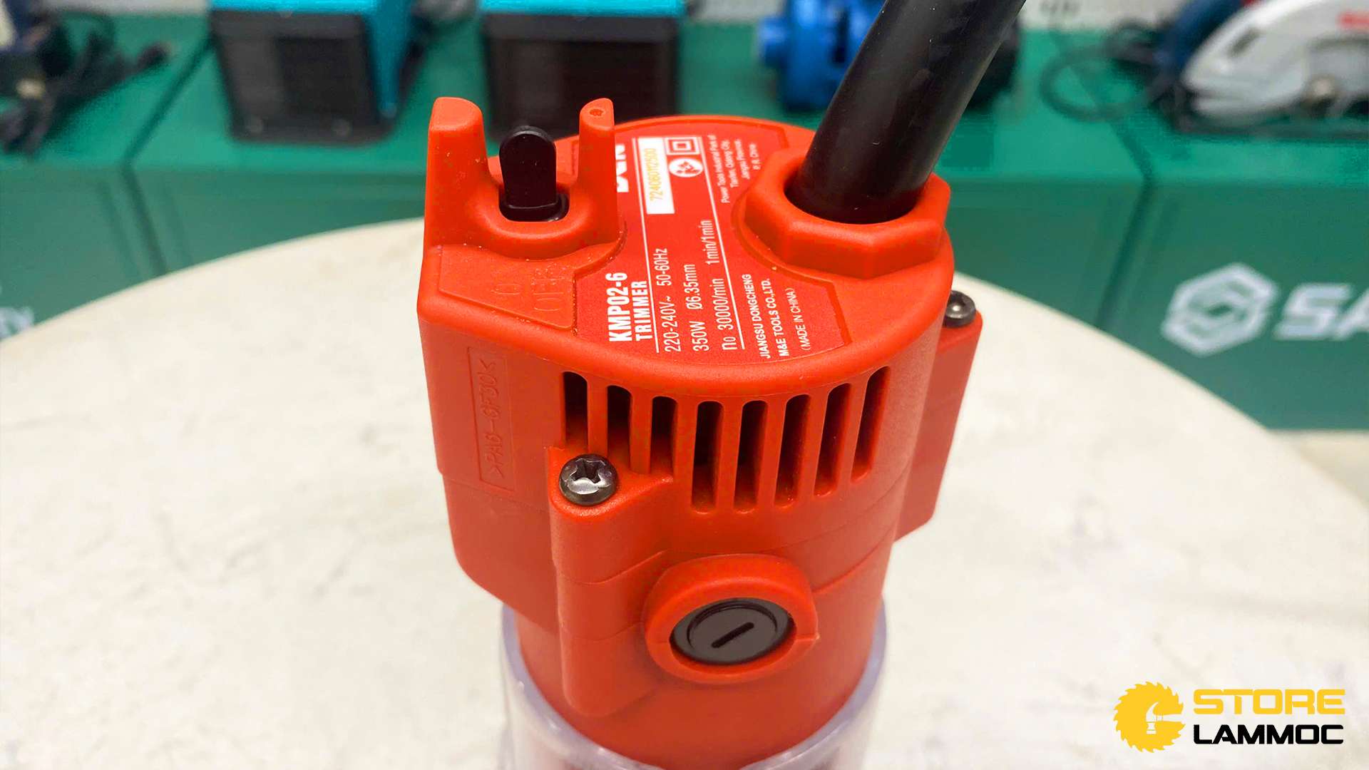 Máy phay/soi 350W DCK KMP02-6