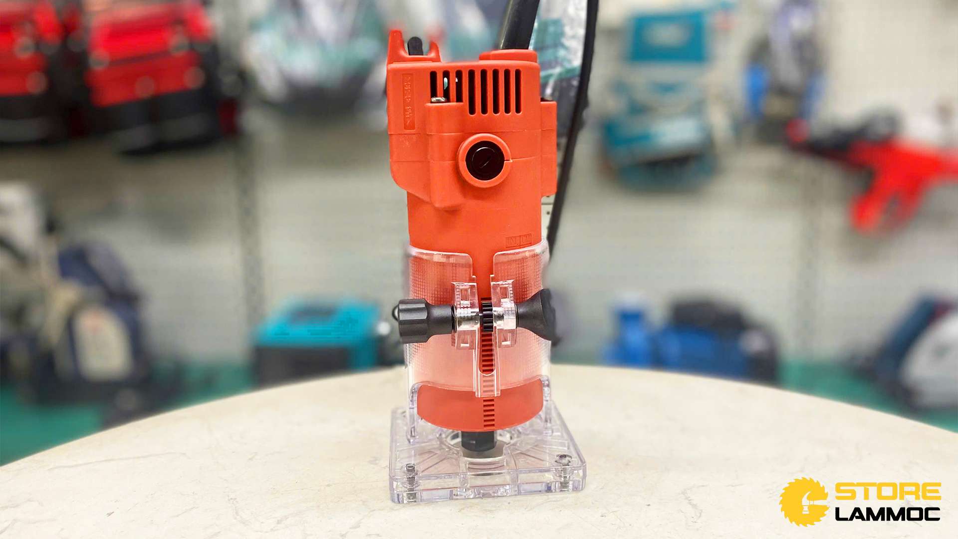 Máy phay/soi 350W DCK KMP02-6