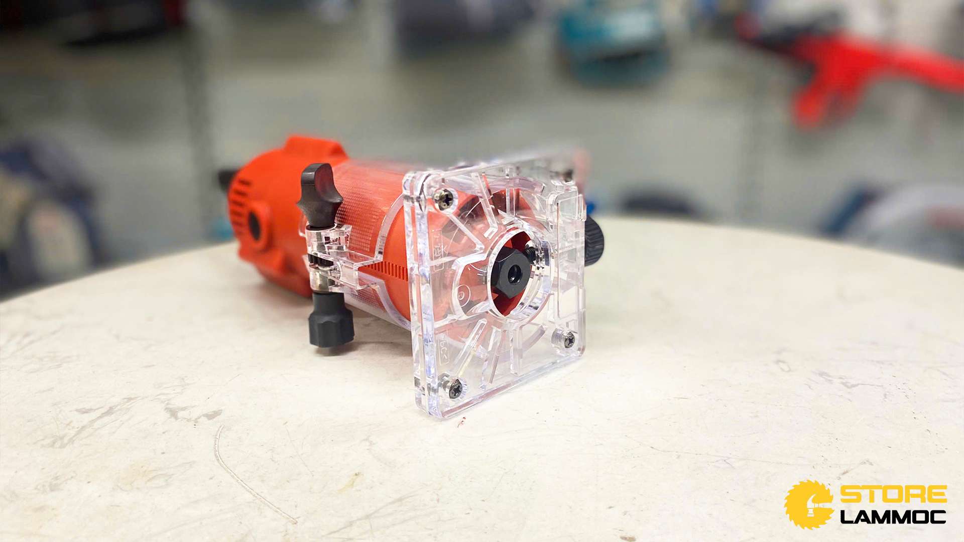 Máy phay/soi 350W DCK KMP02-6