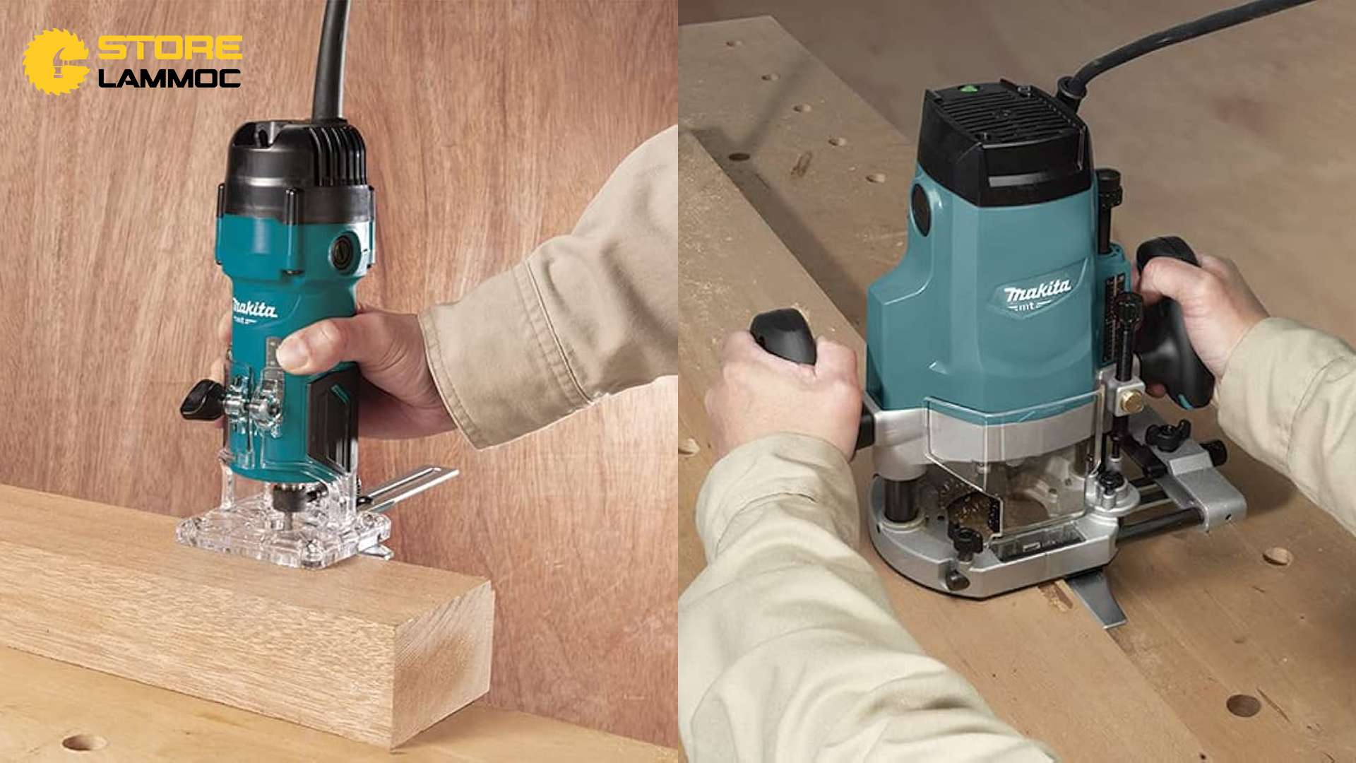 Máy phay gỗ Makita