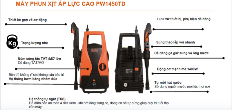 cau tao may phun ap luc black and decker