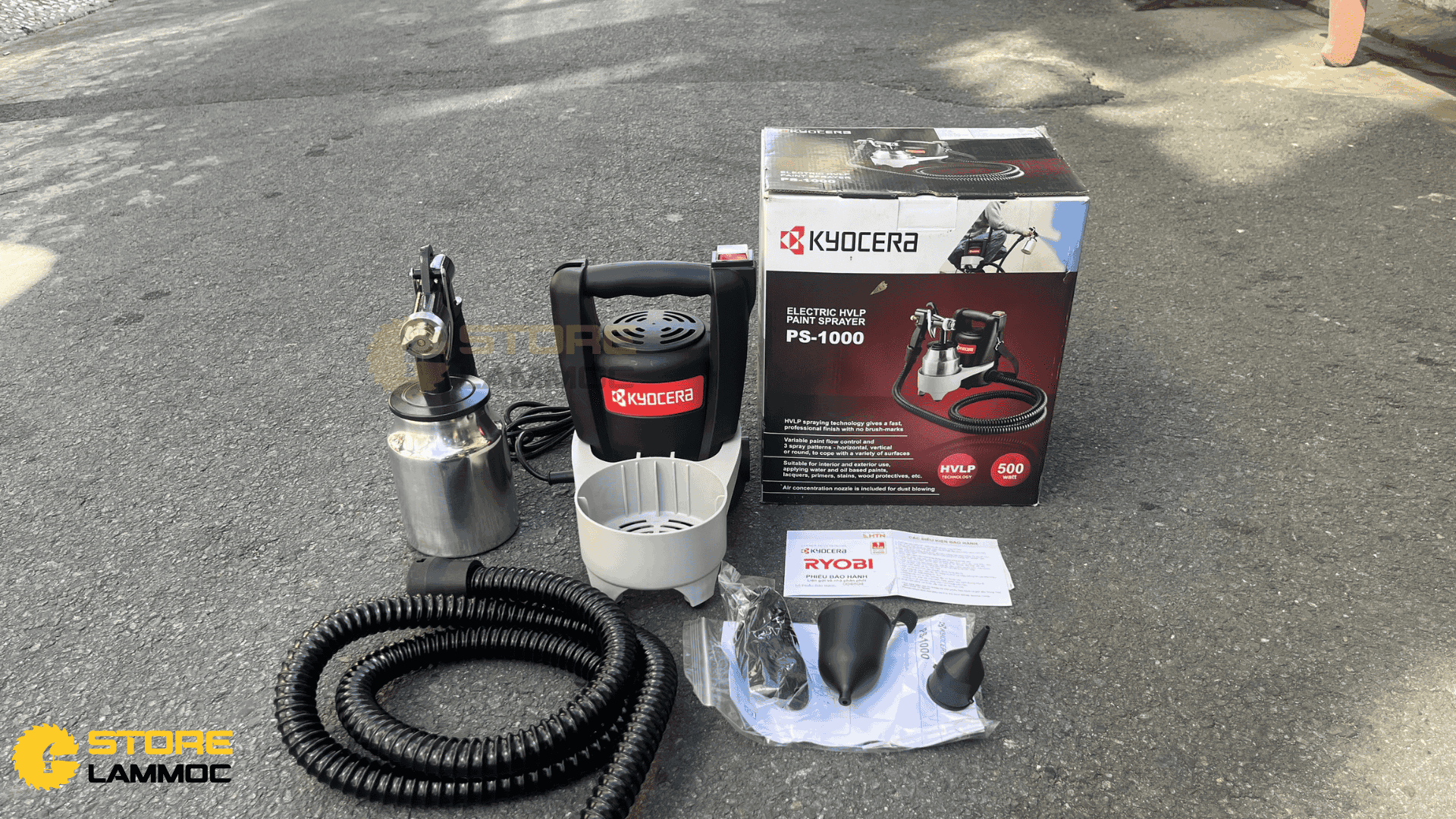 Tổng quan về máy phun sơn Kyocera PS-1000