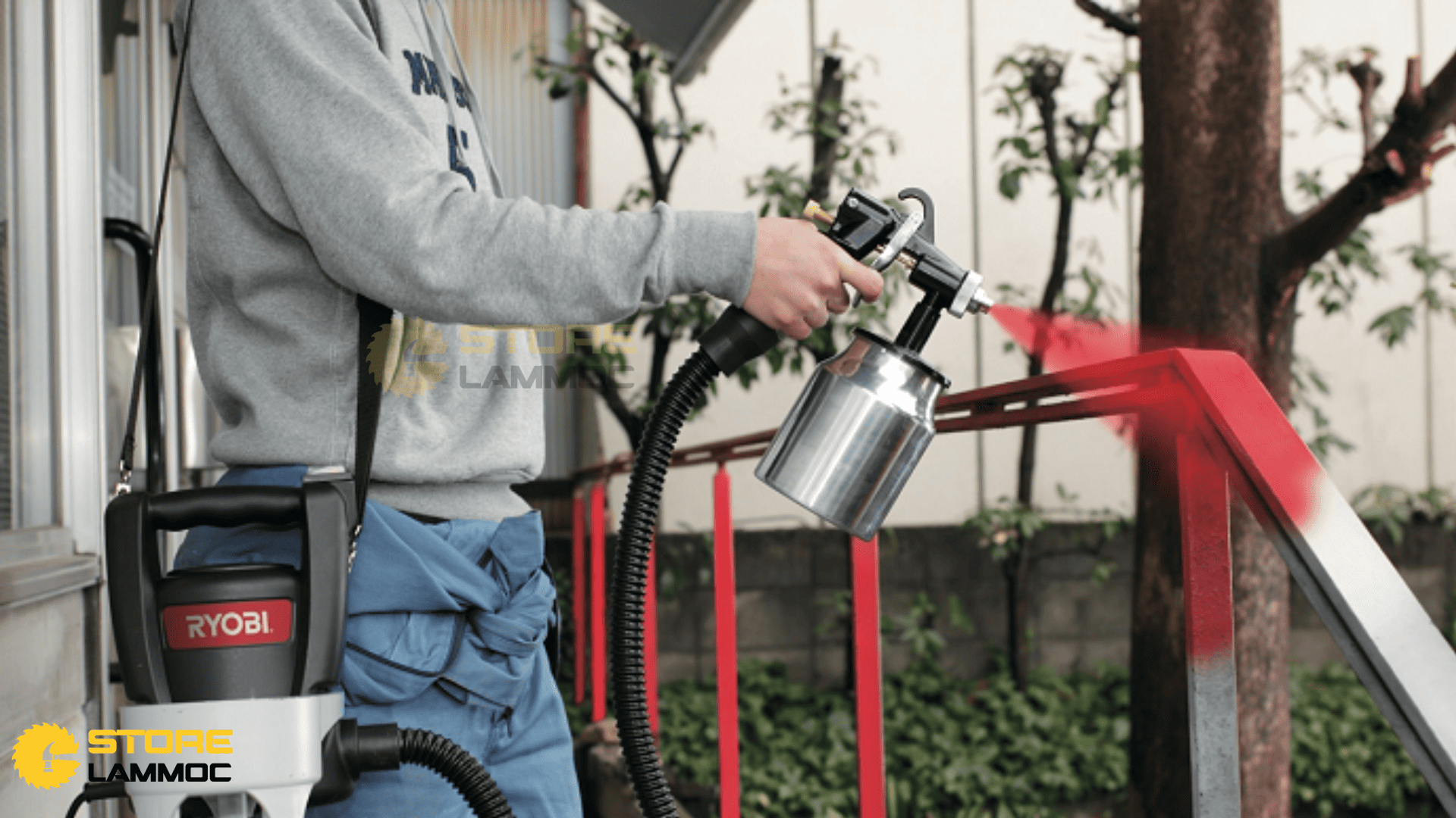 Tổng quan về máy phun sơn Kyocera PS-1000