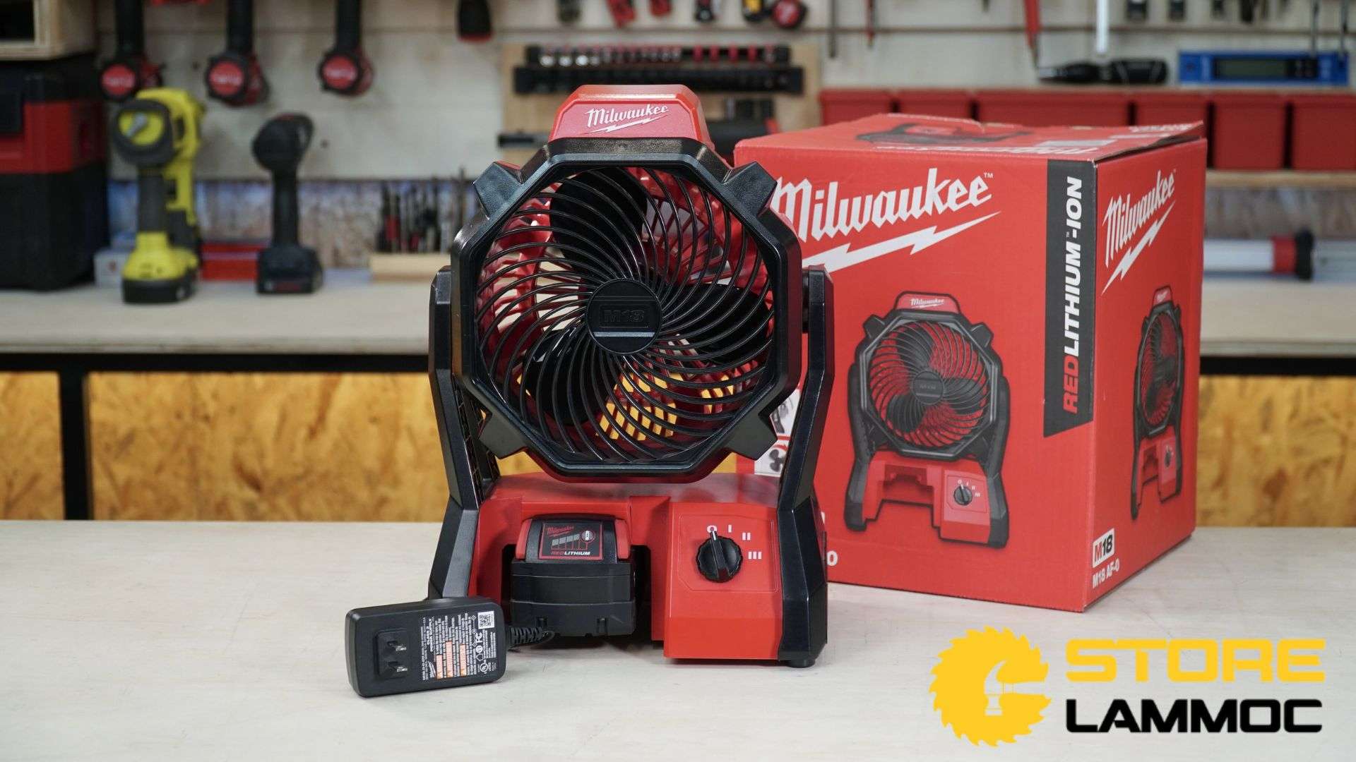 Máy quạt pin MILWAUKEE M18 AF-0