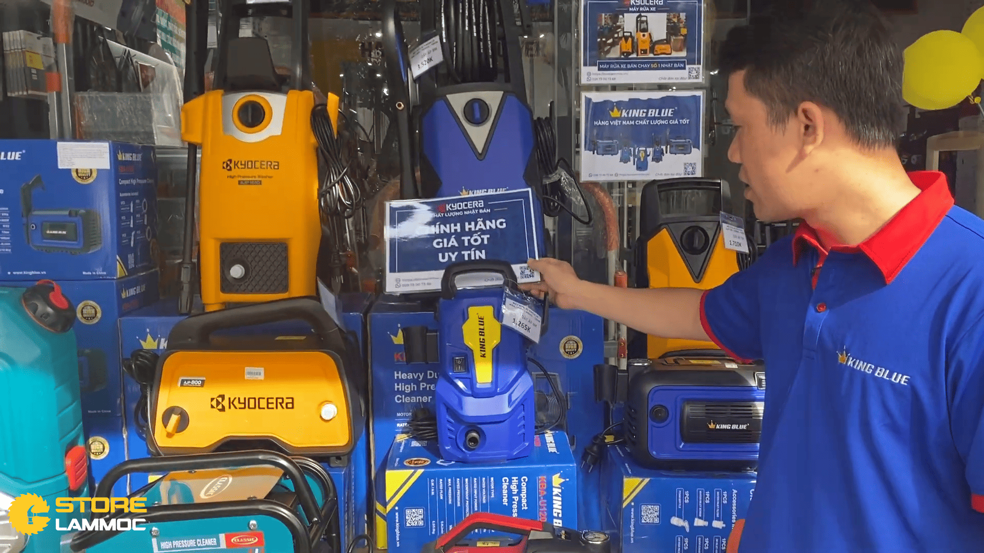 Máy rửa xe chỉnh áp, thiết kế di động