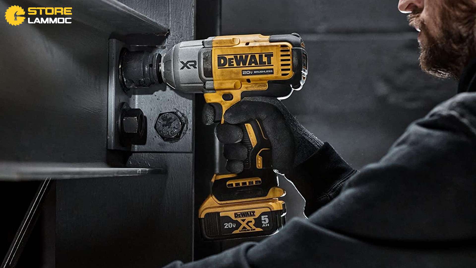 MÁY SIẾT BU LÔNG PIN 20V DEWALT DCF900M2