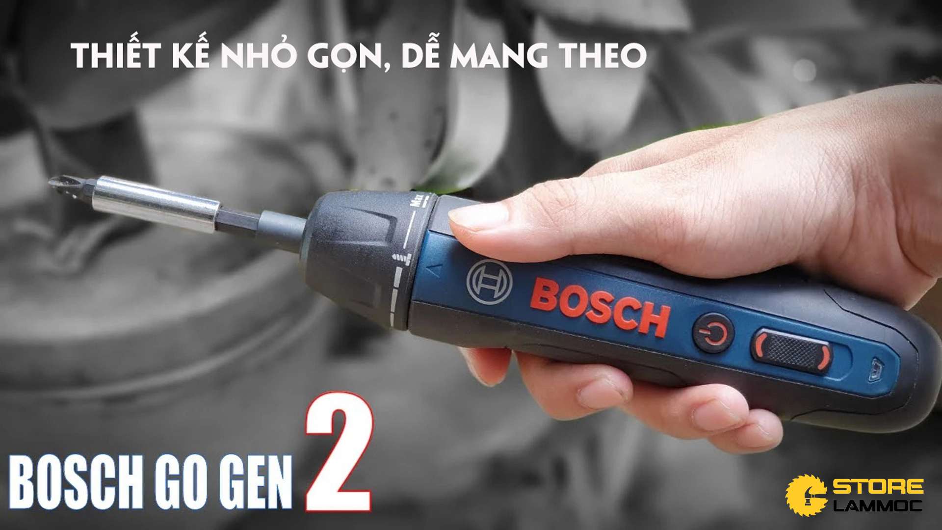 máy vặn vít mini Bosch Go Gen 2