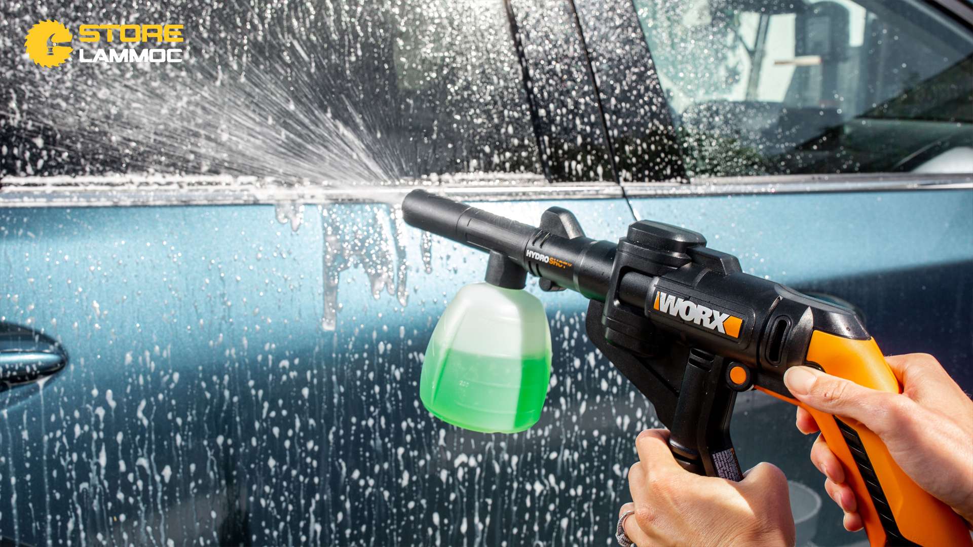 Máy xịt rửa Worx