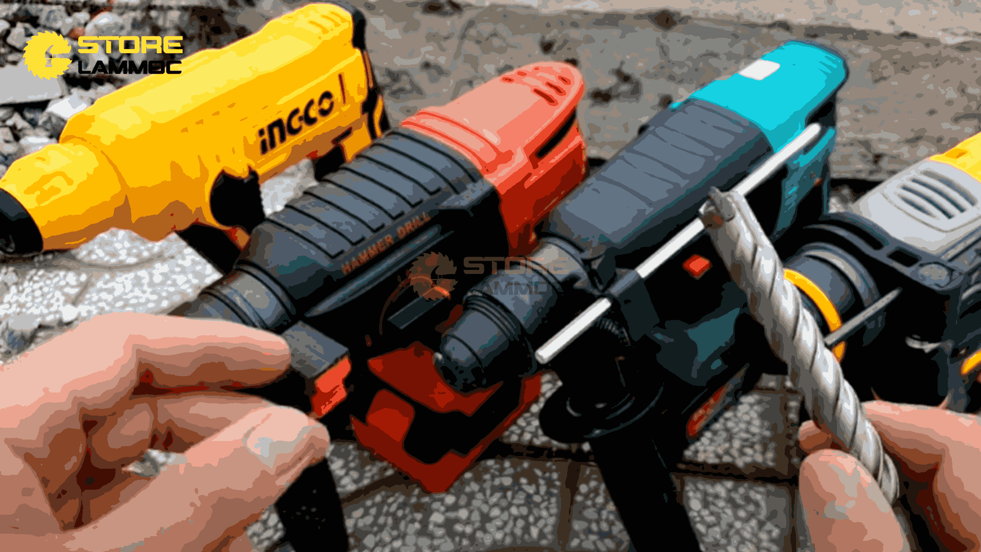 Mũi khoan UNIKA khoan bê tông