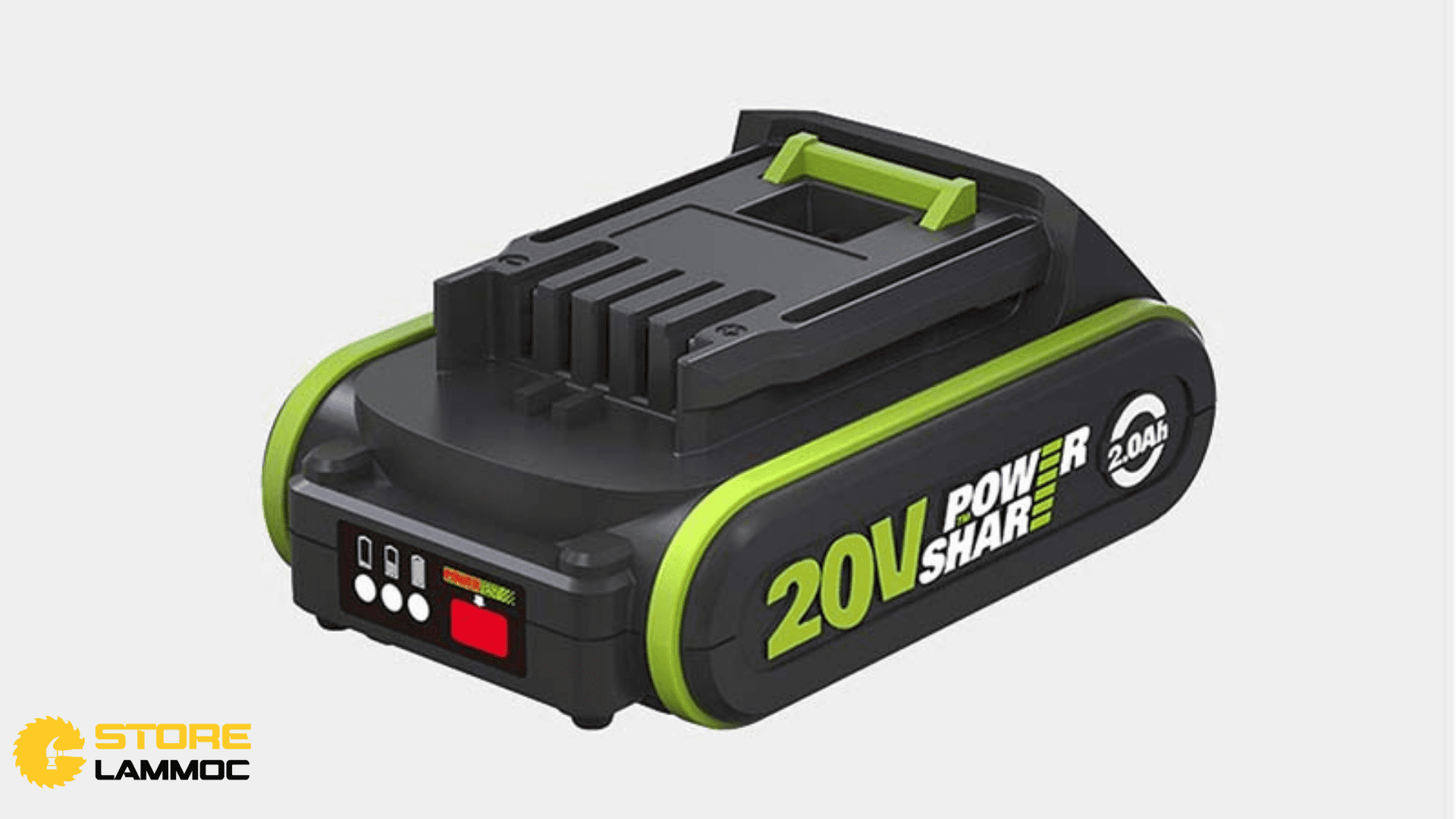 Năng lượng từ máy pin Worx 20V