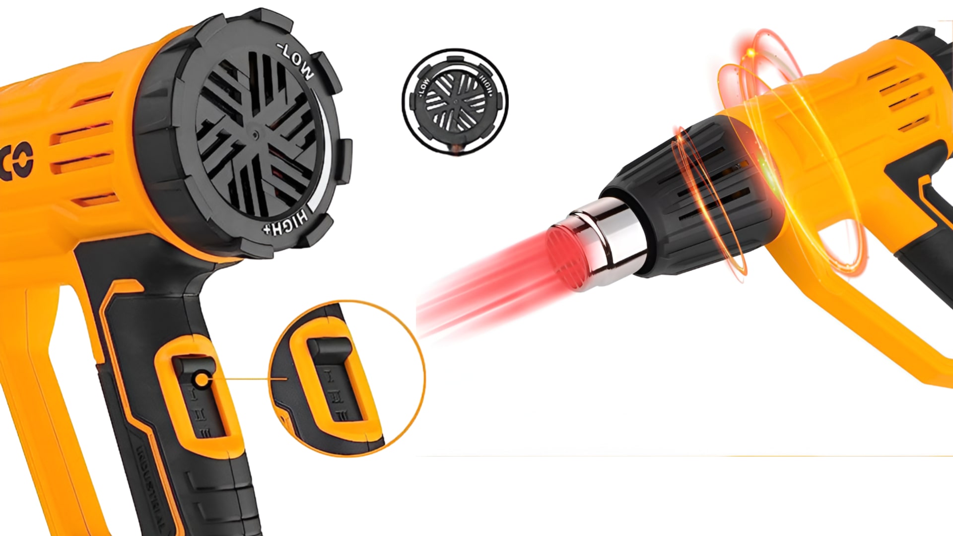 Nguyên lý hoạt động của máy thổi hơi nóng