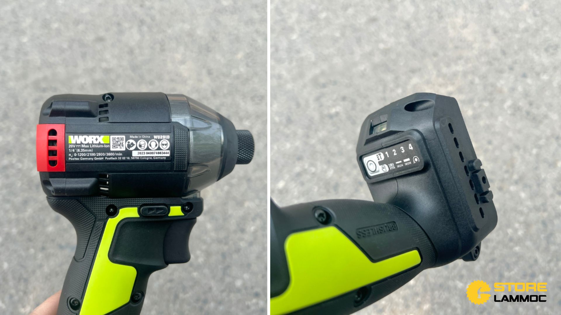 Những Tính Năng Đặc Biệt Của Máy Bắn Vít Worx