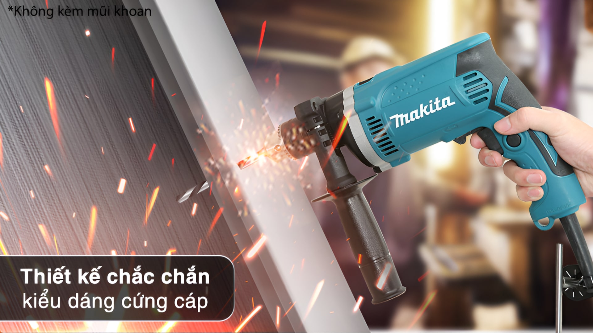 Phân biệt thật giả máy khoan điện Makita HP1630