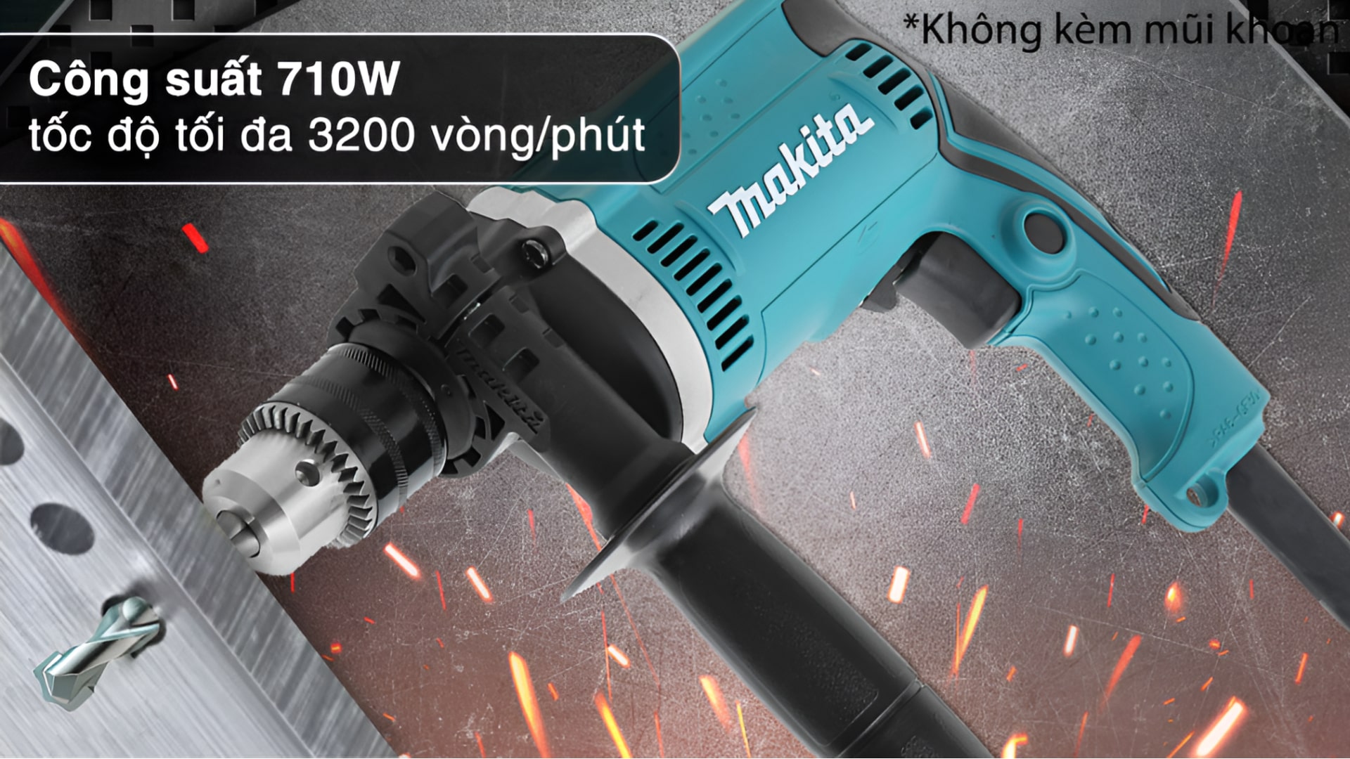 Phân biệt thật giả máy khoan điện Makita HP1630