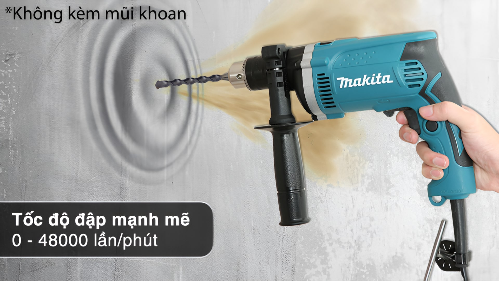 Phân biệt thật giả máy khoan điện Makita HP1630