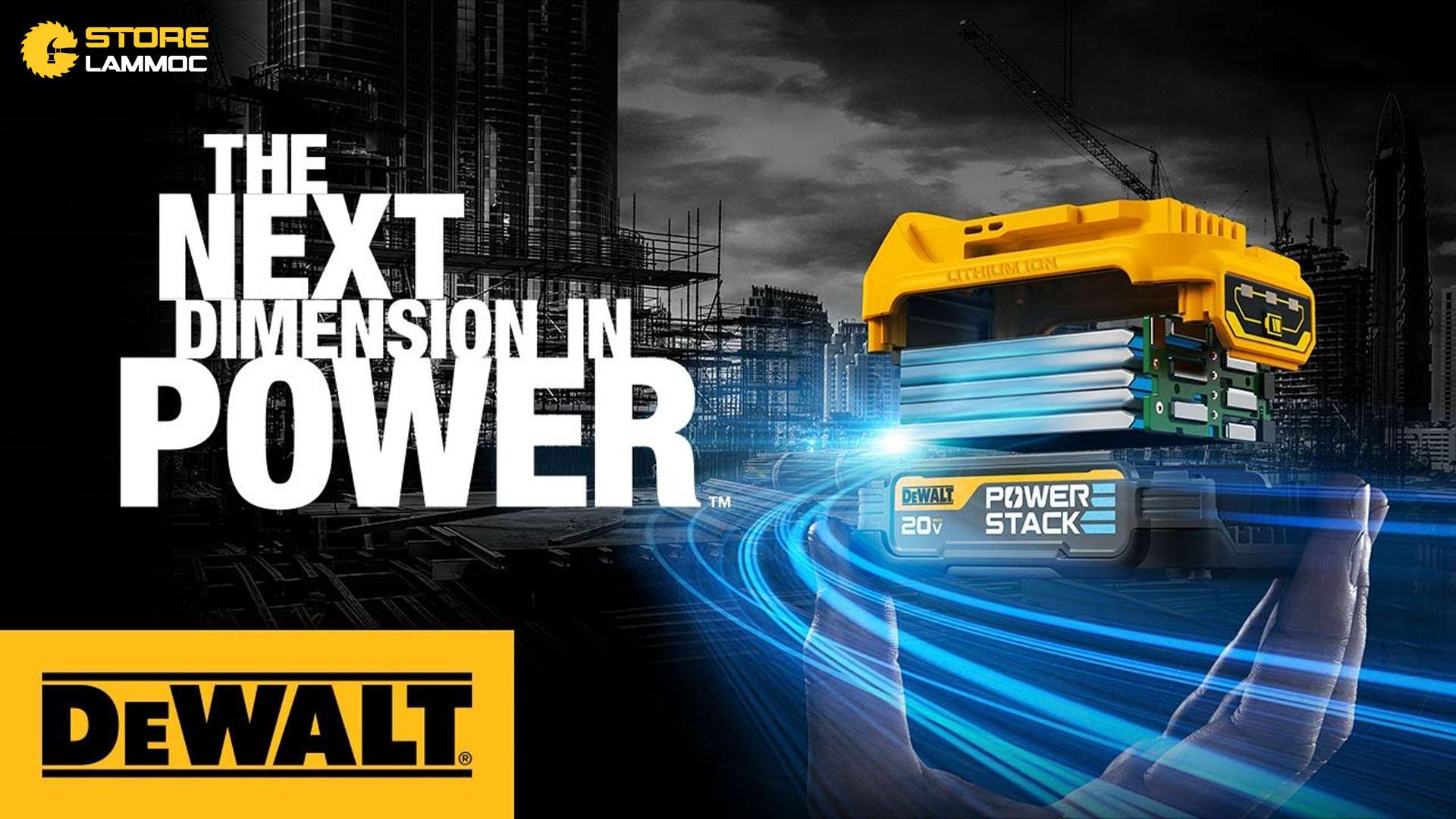 Pin DEWALT PowerStack