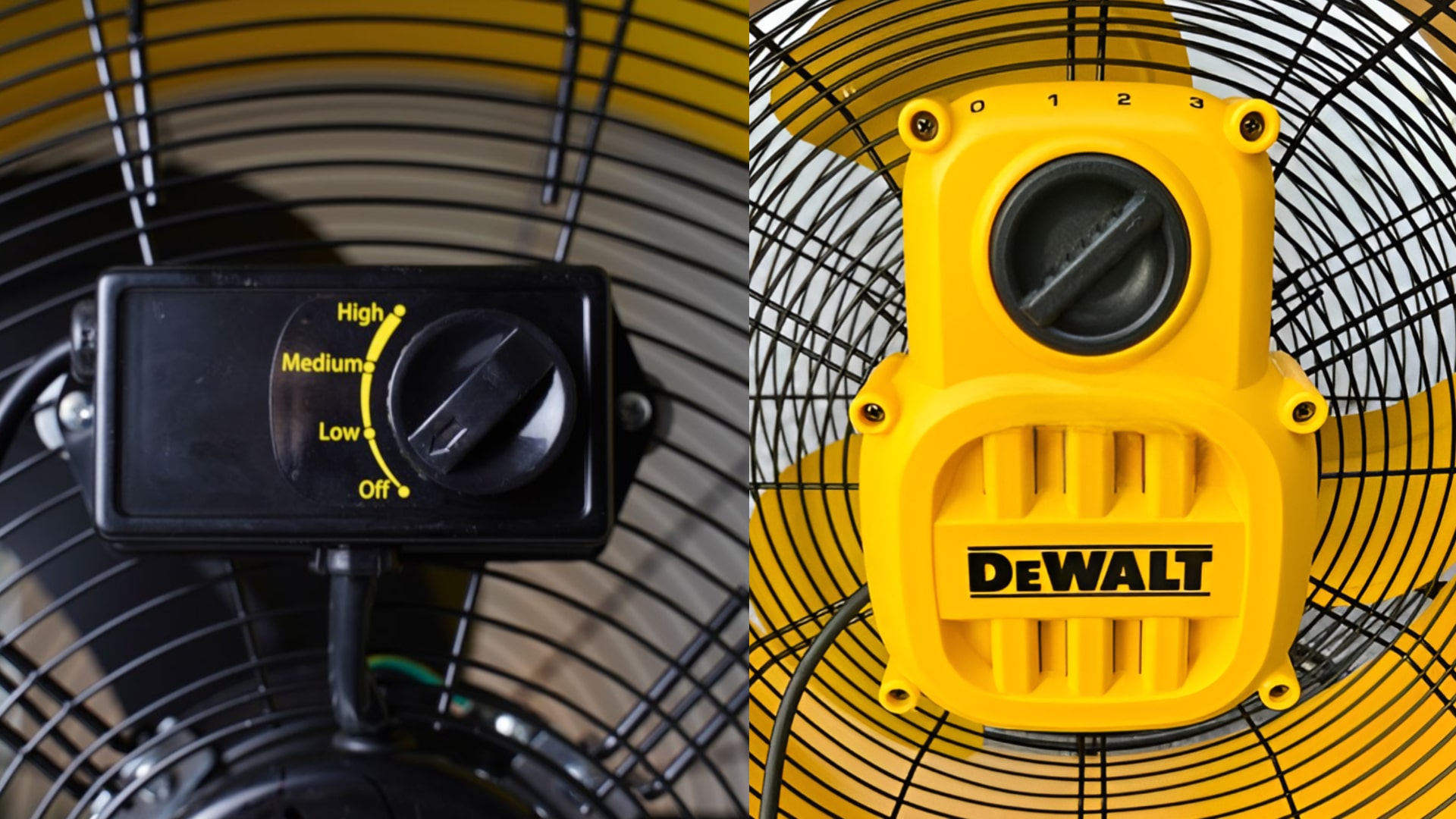 quạt công nghiệp Stanley và Dewalt