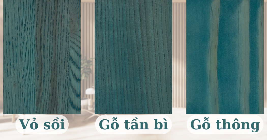 Retro Blue - Dầu màu lau gỗ L.Co màu Retro Blue