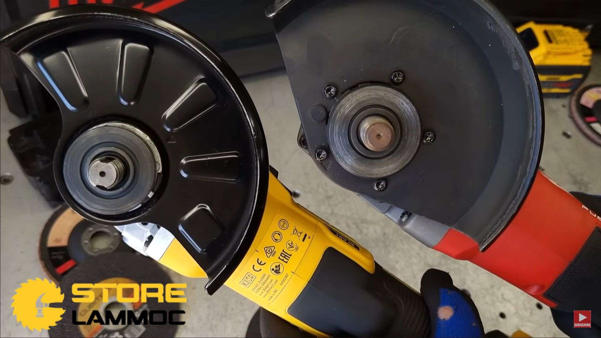 Cơ chế gắn đĩa và ốc M14