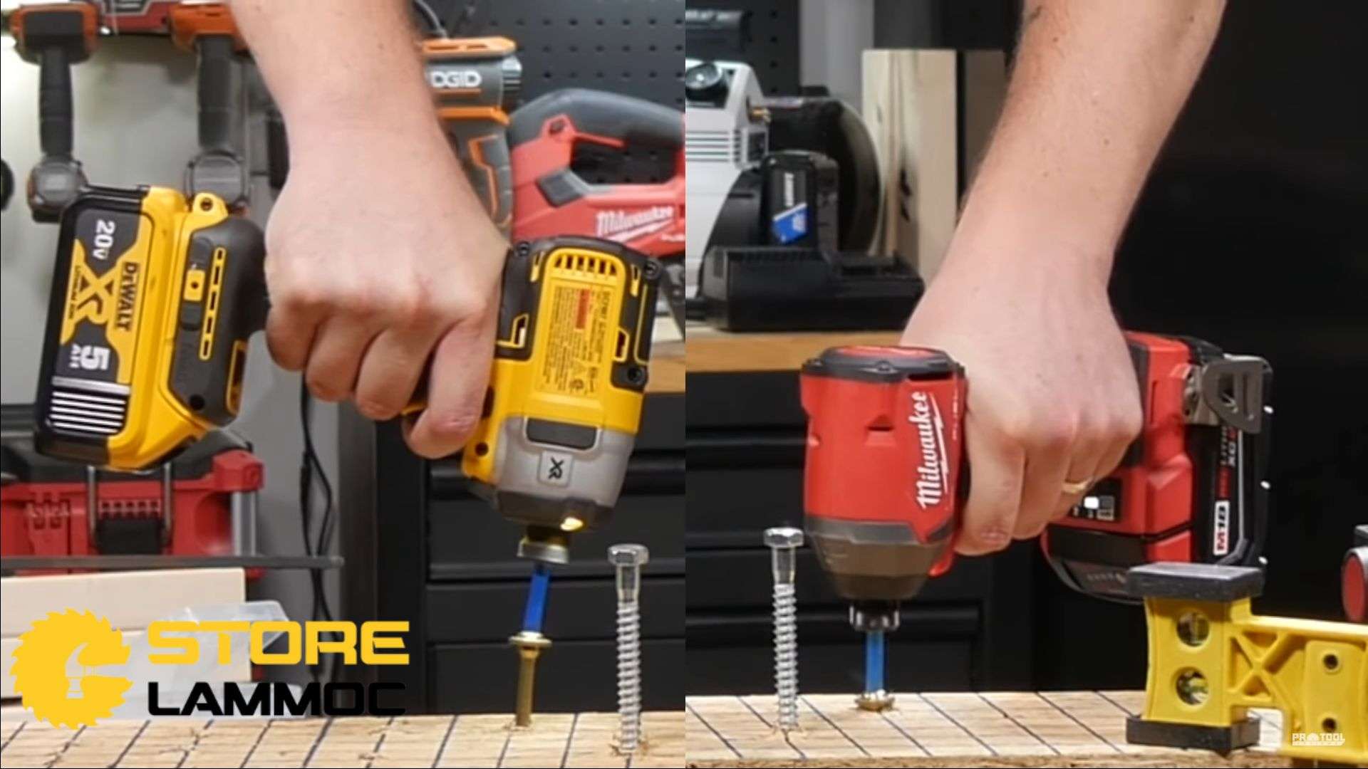 So sánh máy vặn vít pin DeWalt DCF887 và Milwaukee 2853 lần 2