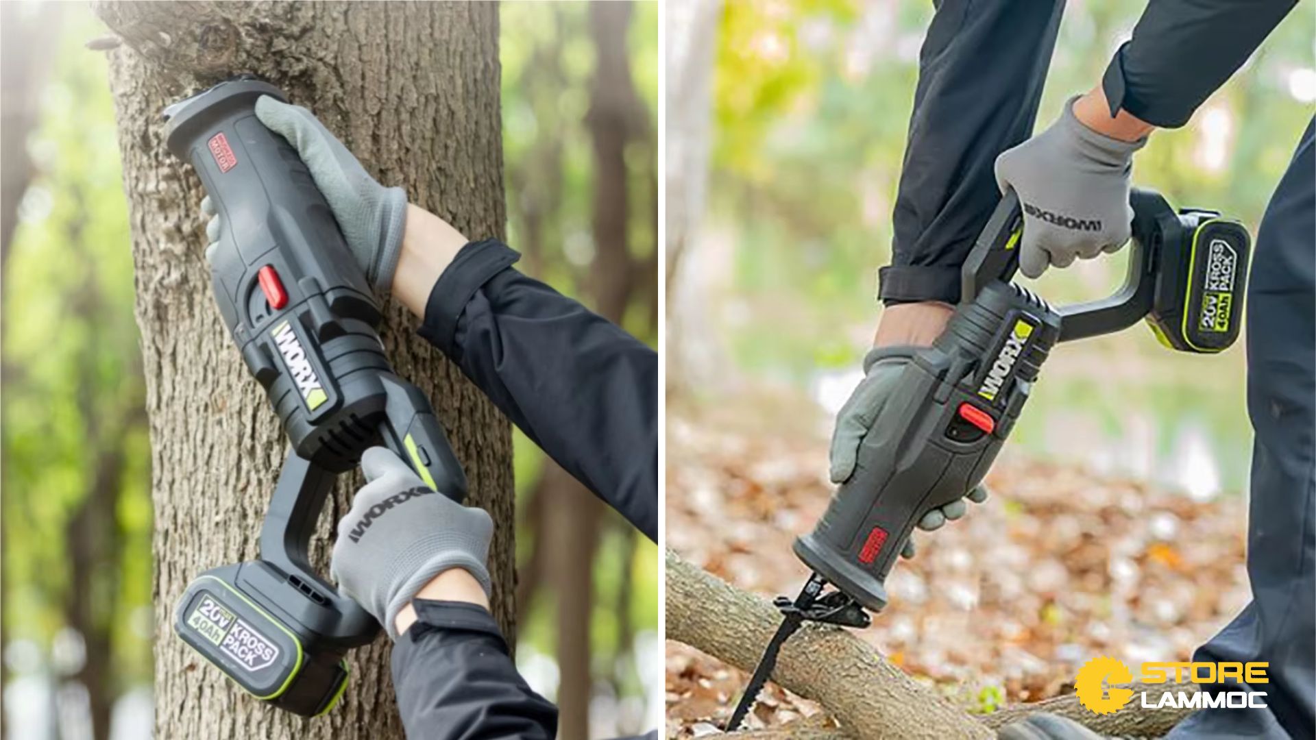 Tại sao nên chọn máy cưa kiếm Worx