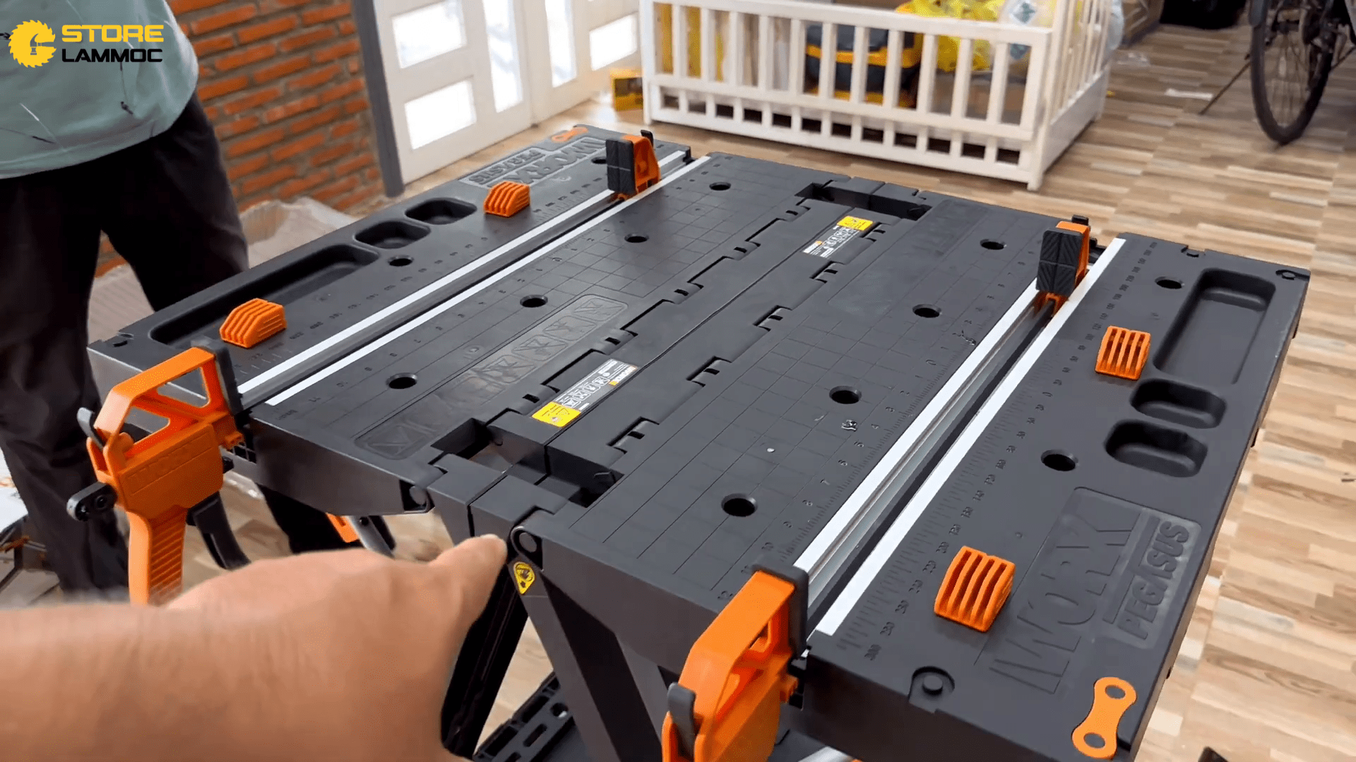 Tải trọng bàn Worx WX051 ấn tượng