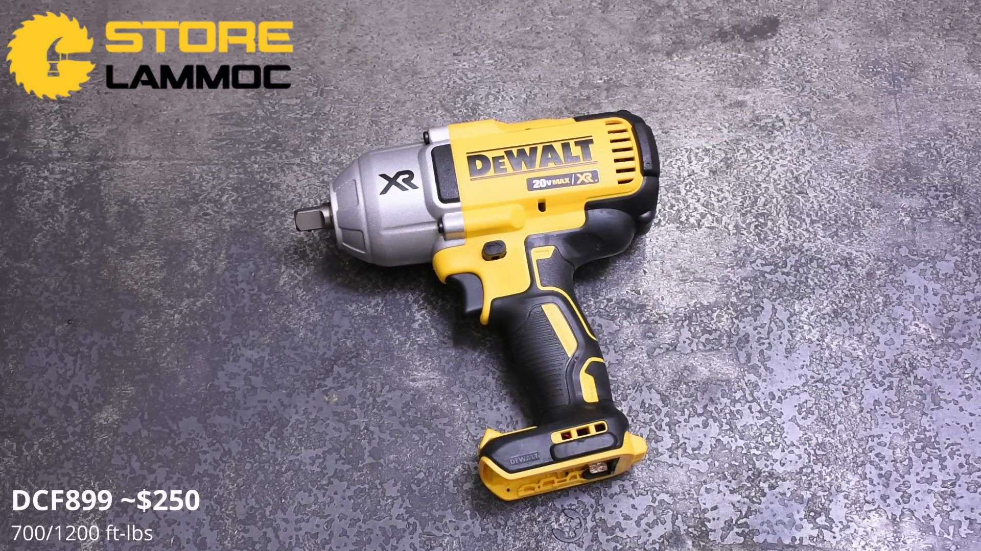 THÂN MÁY BẮN BU LÔNG PIN DEWALT DCF899HN 18V