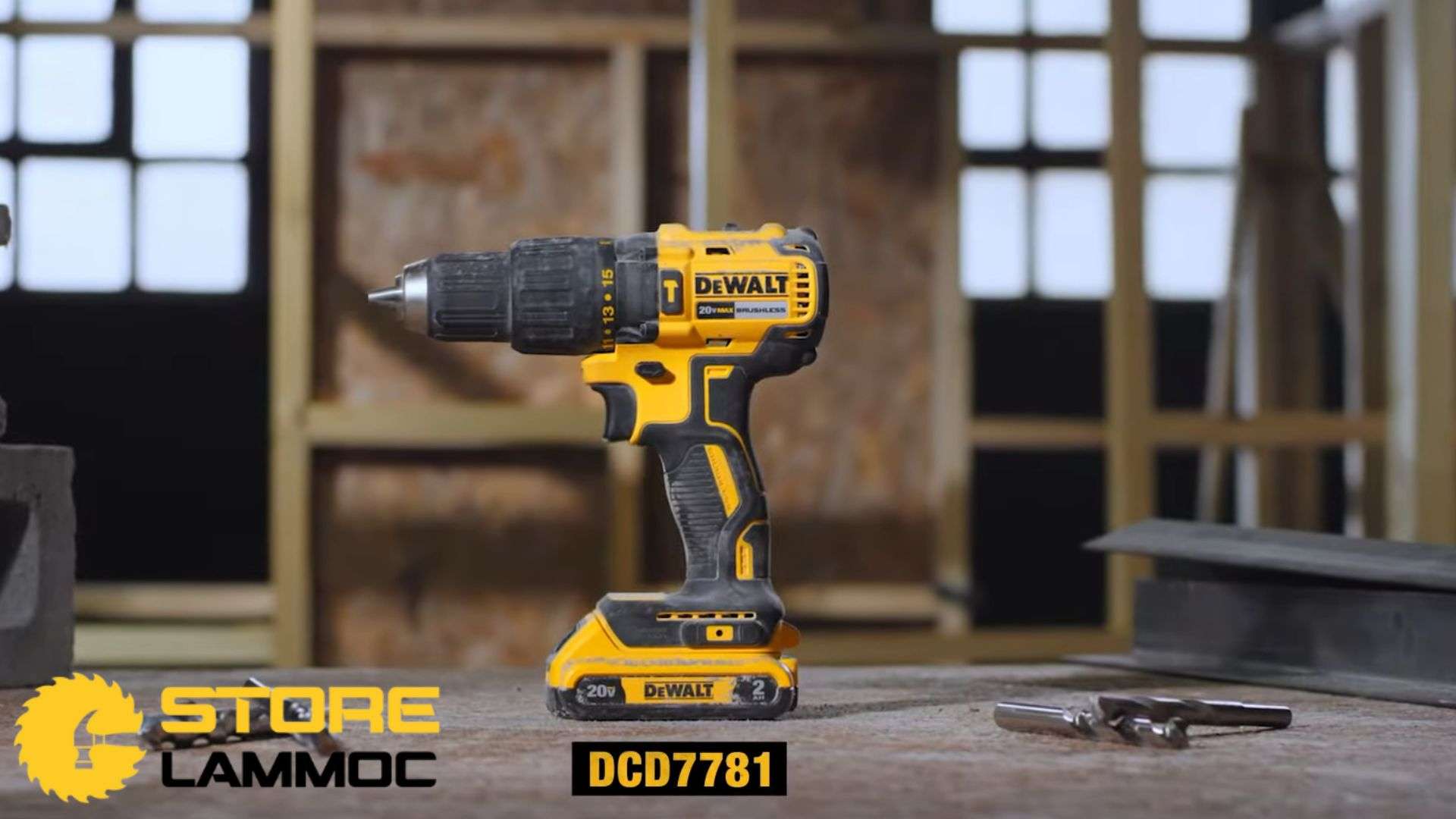 Thân máy khoan dùng pin 20V Dewalt DCD7781