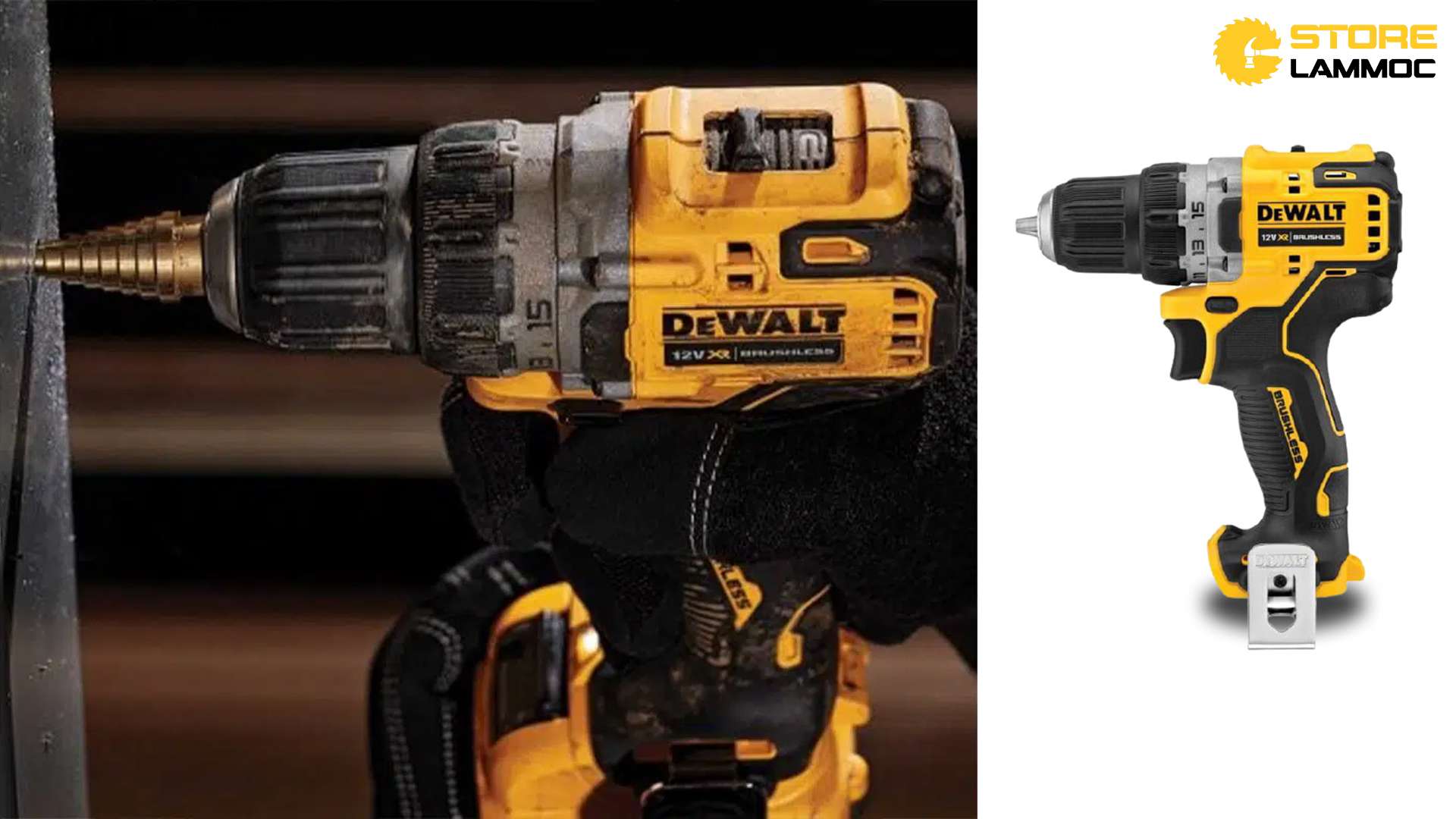 Thân máy khoan pin 12V Dewalt DCD701N