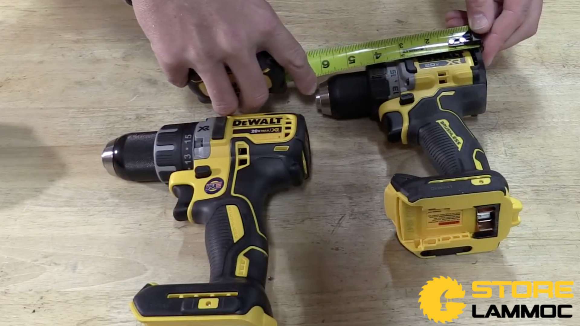 Thân máy khoan pin DeWALT DCD791 và DCD800