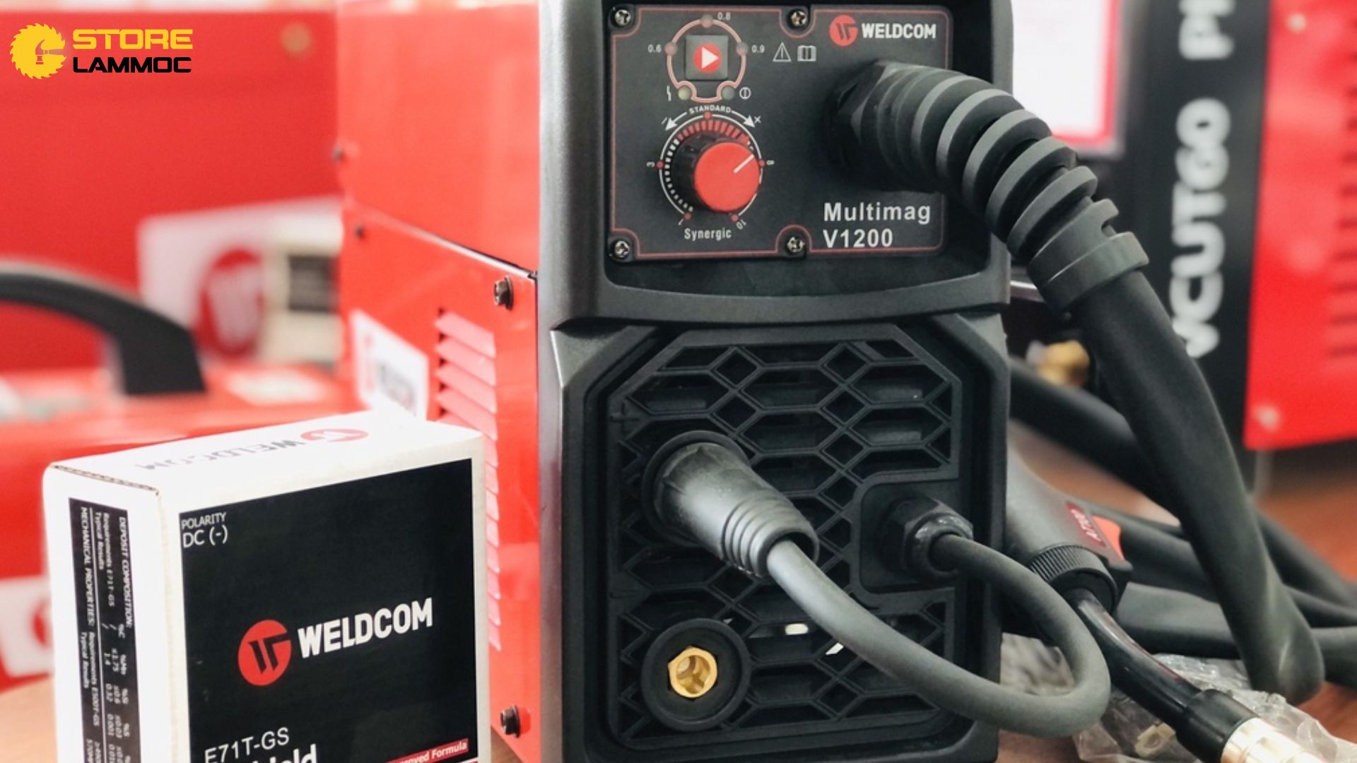 Thiết kế của máy hàn WELDCOM V1200