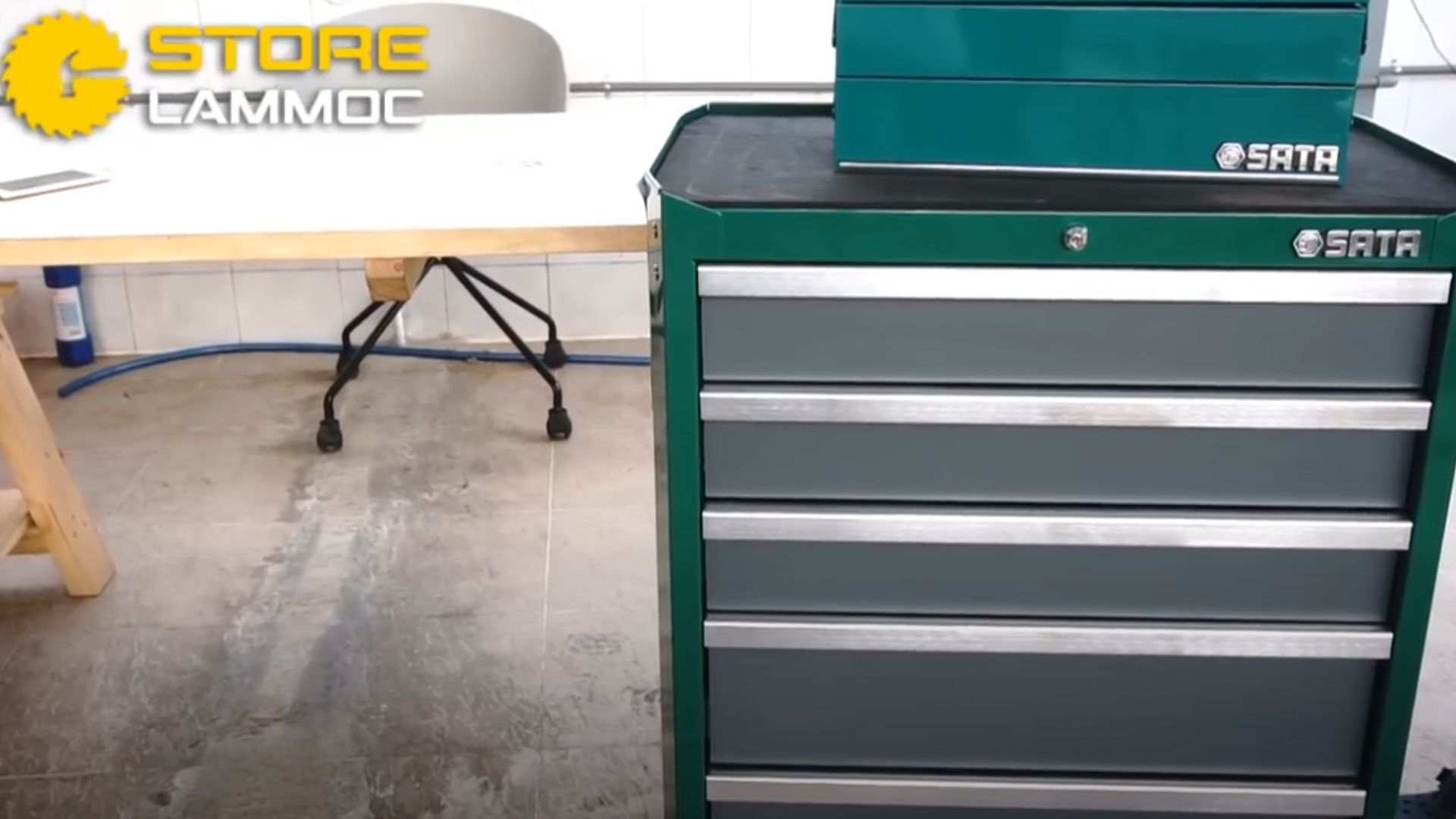 Thiết kế của tủ đồ nghề Sata 5 ngăn