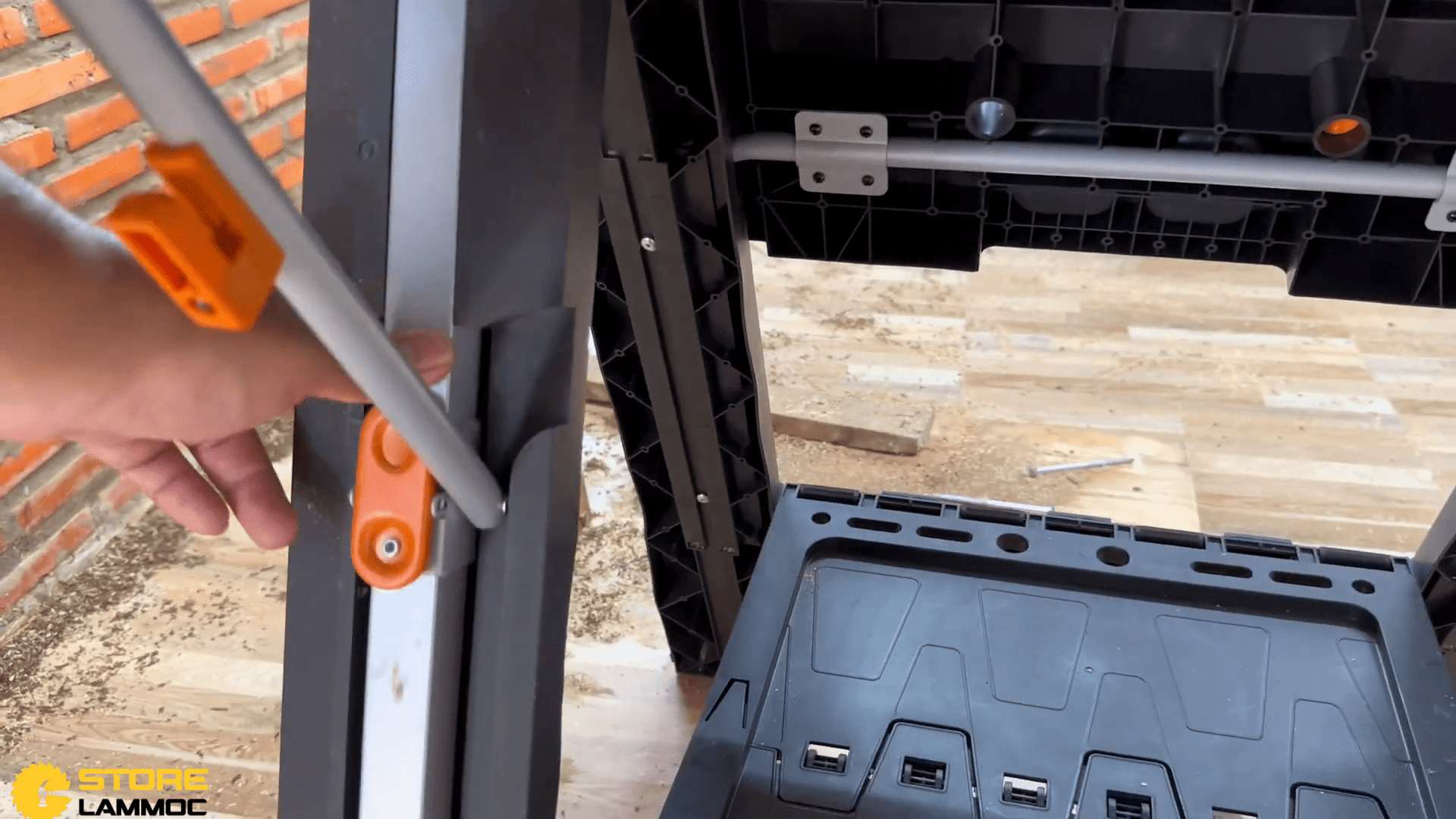 Thiết kế dễ dàng gấp gọn của bạn Worx WX051