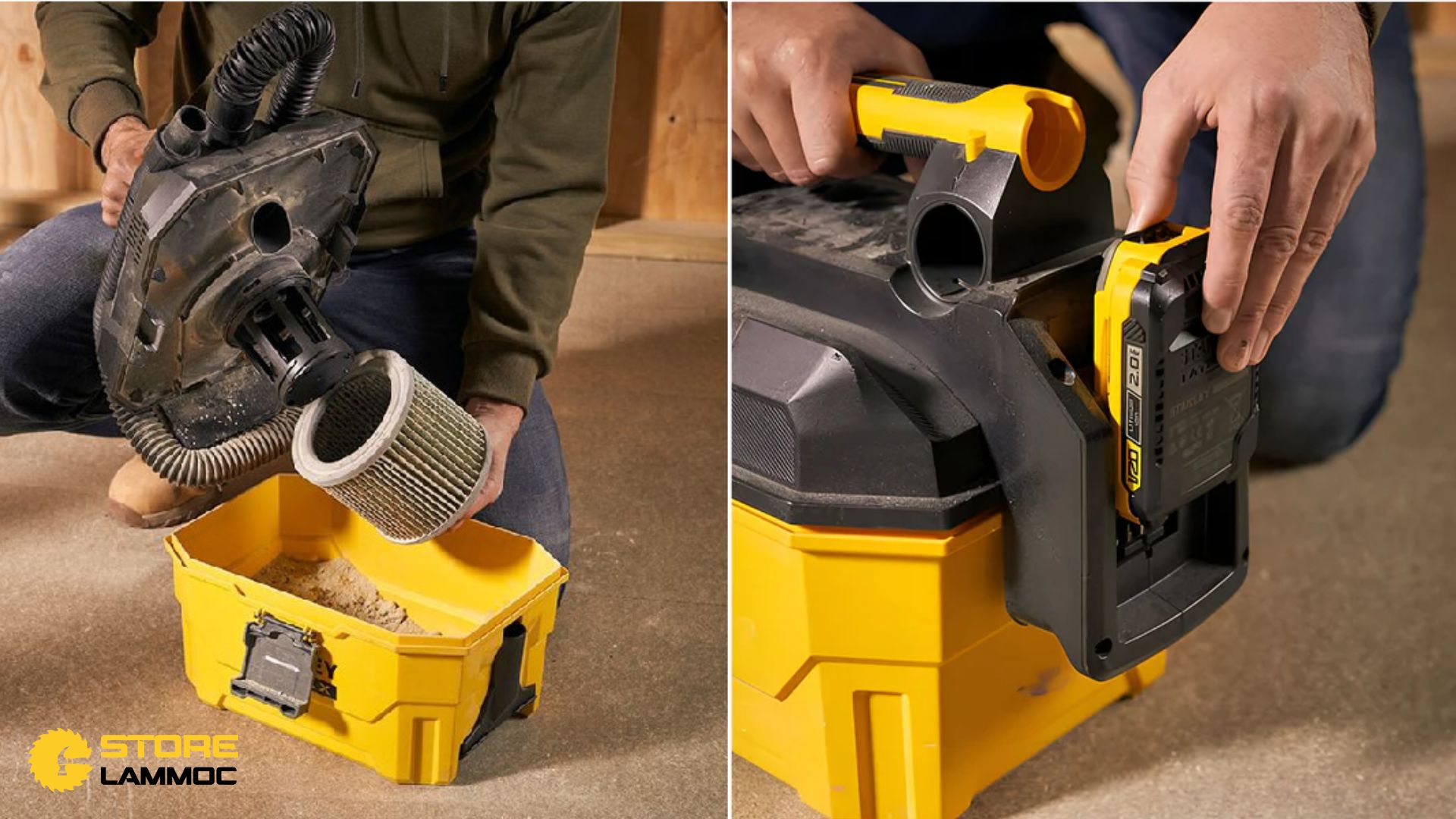 Thiết kế và phụ kiện đi kèm của Stanley SCV002