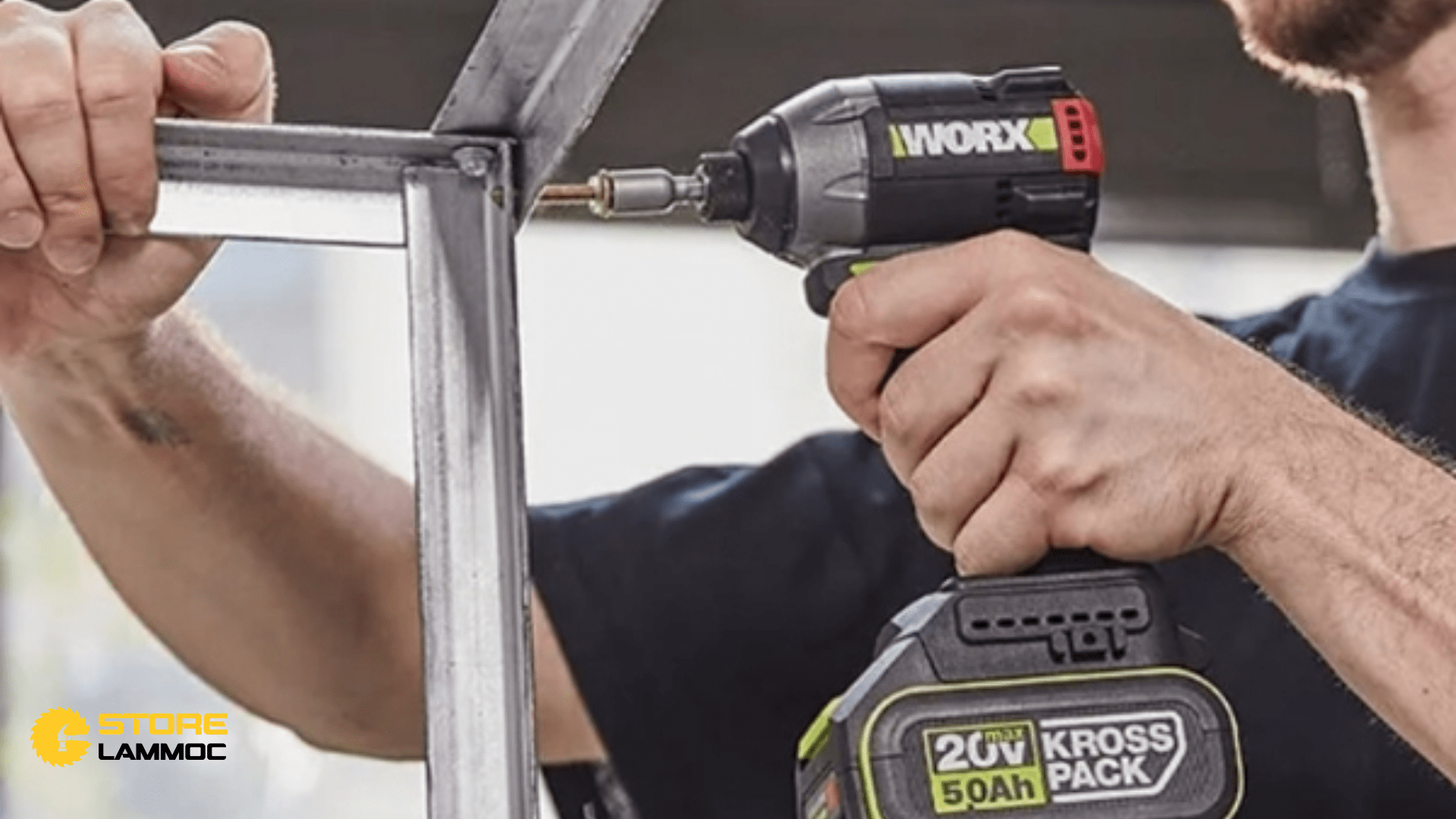 Thiết kế và tính năng nổi bật của máy bắn vít pin Worx 20V