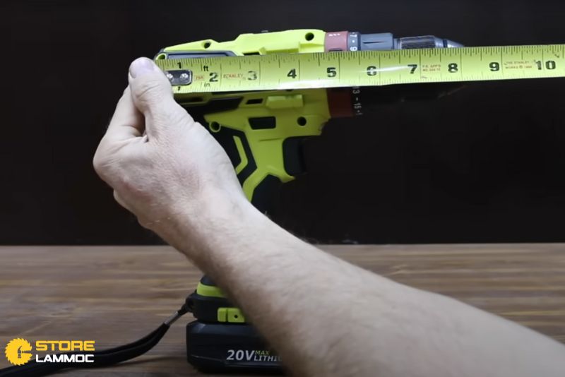 Thiết kế và trọng lượng máy khoan pin Cacoop