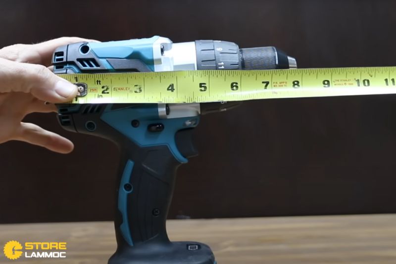 Thiết kế và trọng lượng máy khoan pin Makita