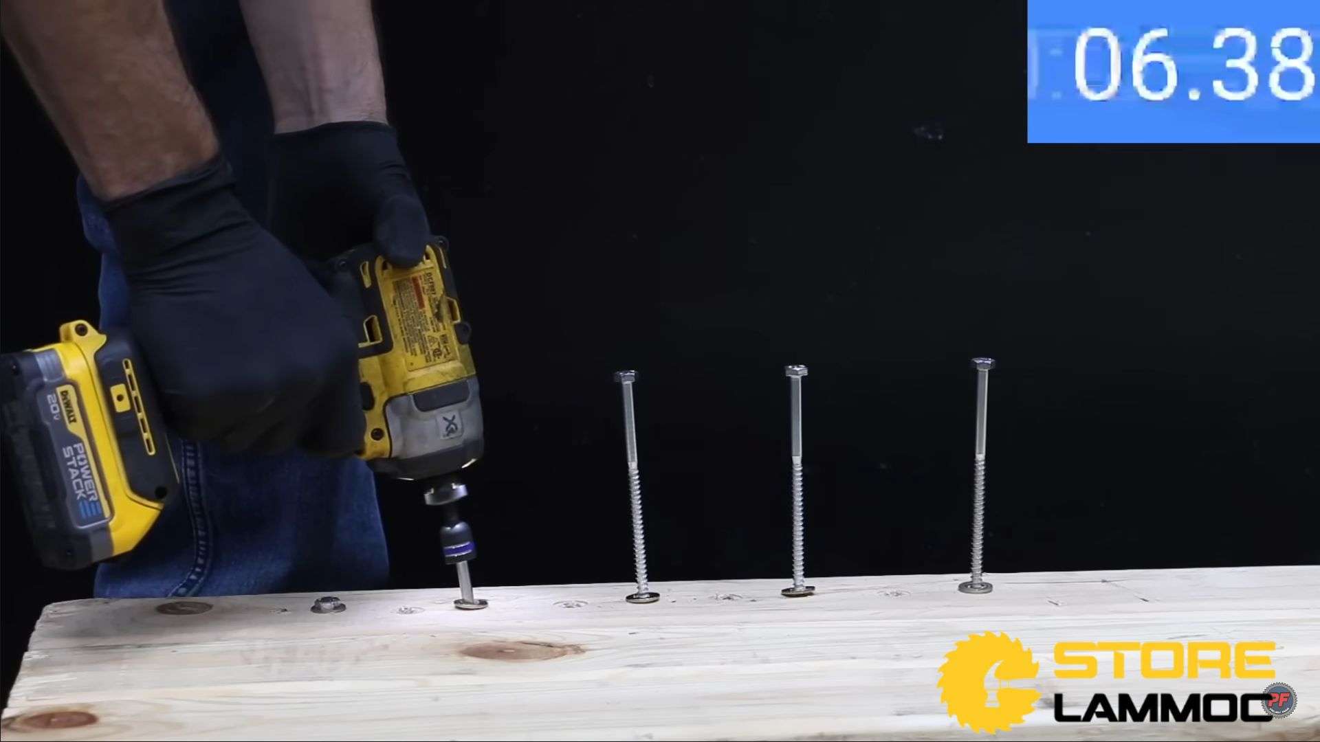 Thử nghiệm khoan với pin Powerstack