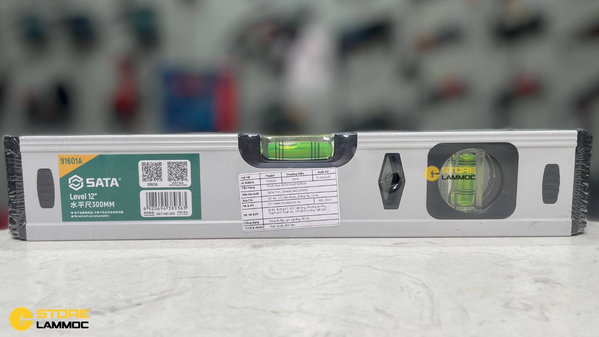 Thước thủy 12inch Sata 91601A