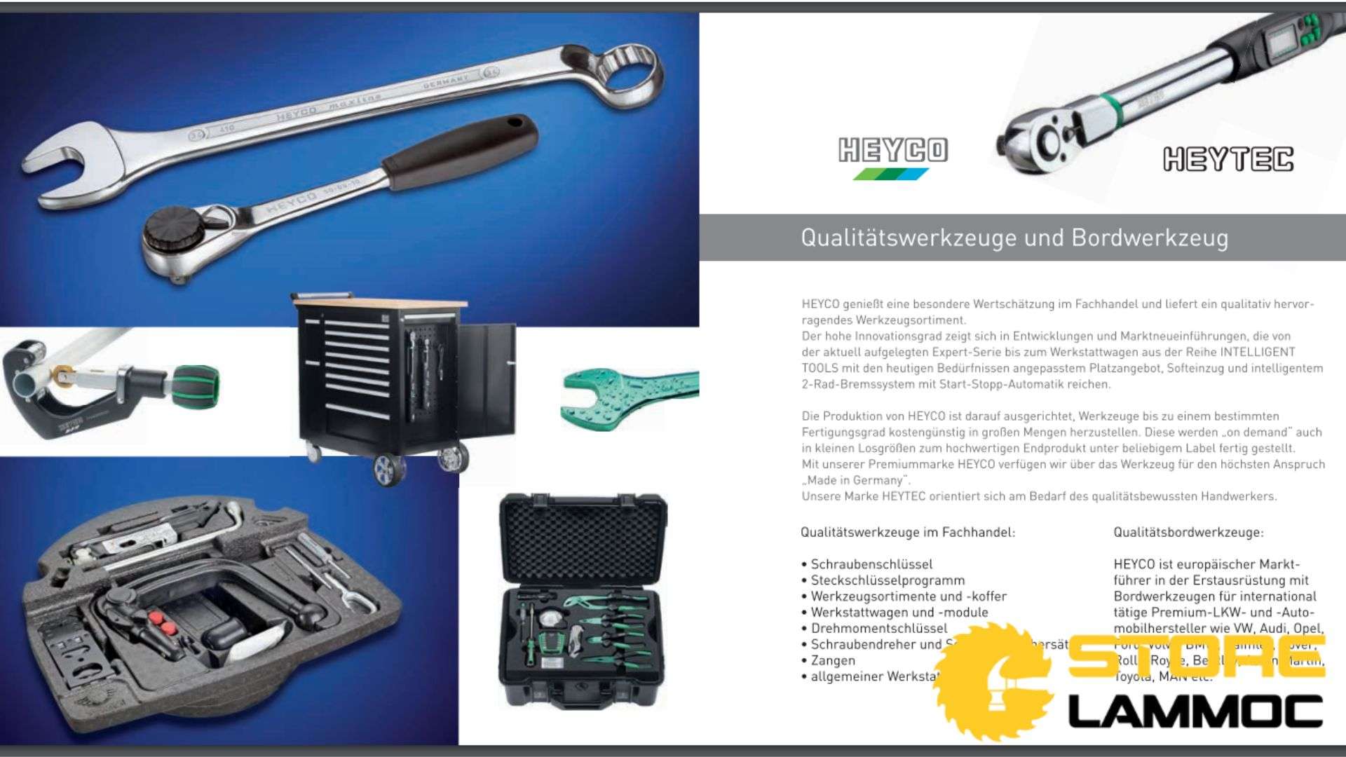 Thương hiệu Heytec dựa trên nhu cầu của những thợ quan tâm chất lượng