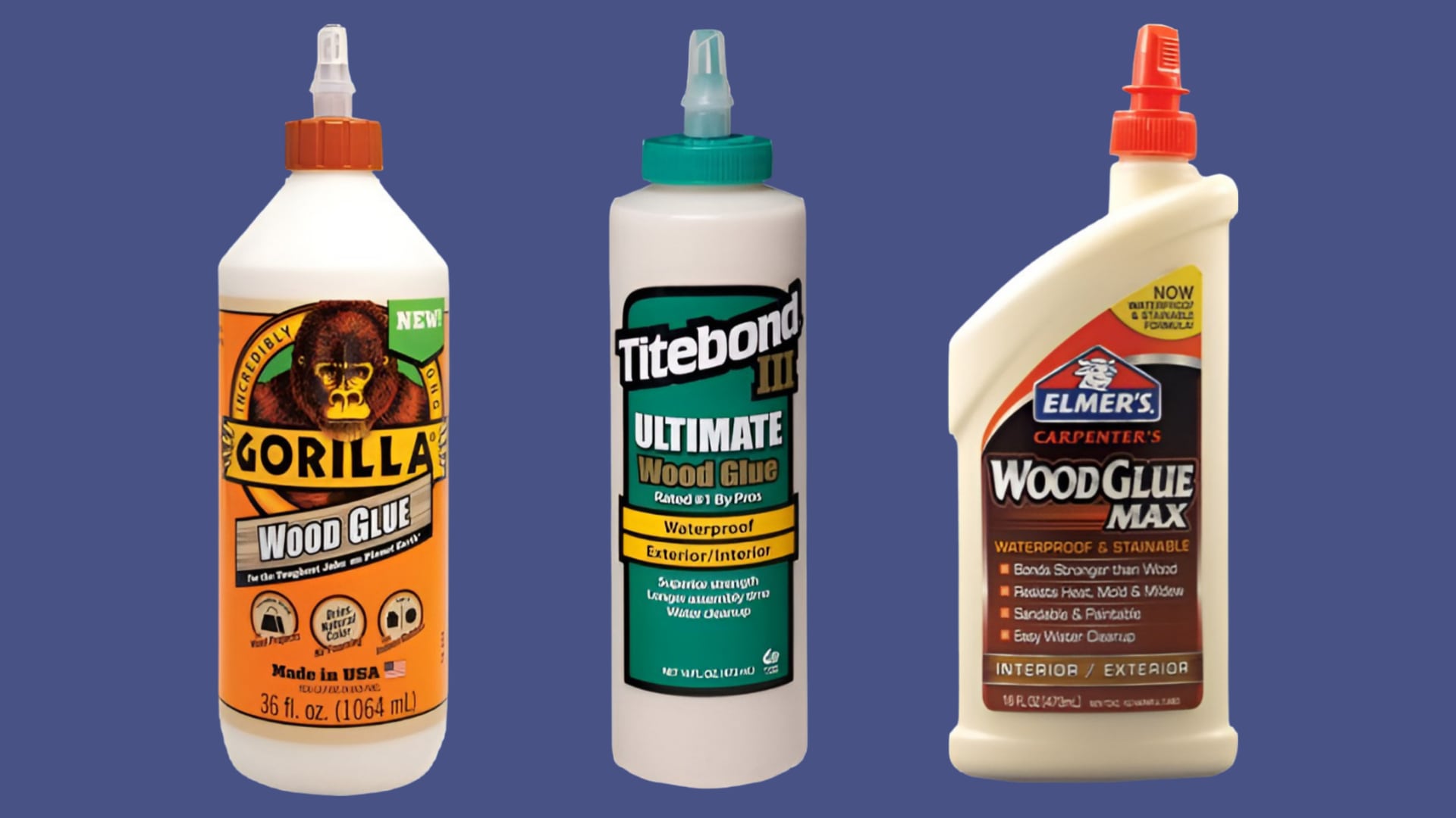 So sánh keo dán gỗ với keo Elmer's đa dụng