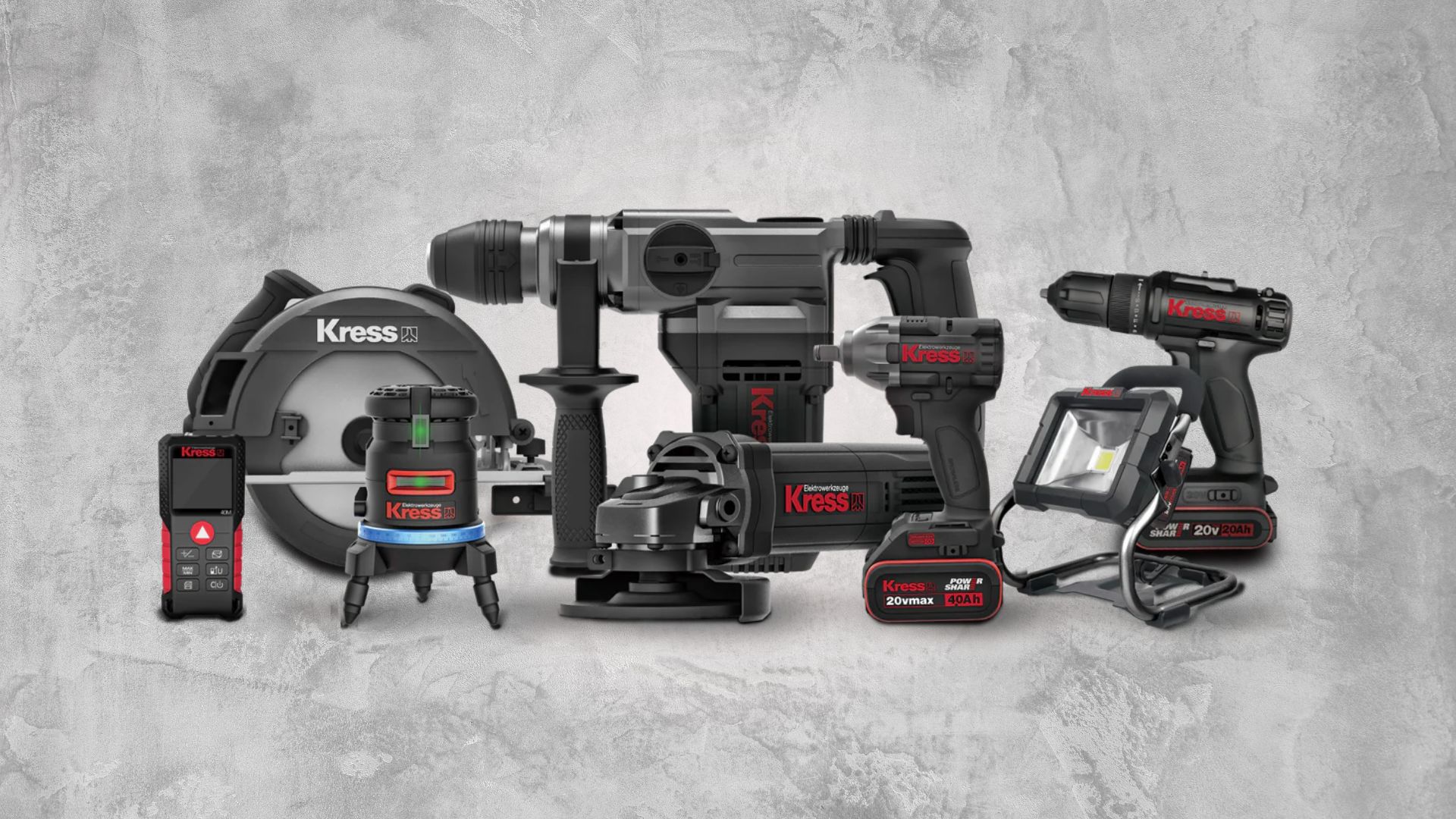 Máy mài góc dùng pin Kress