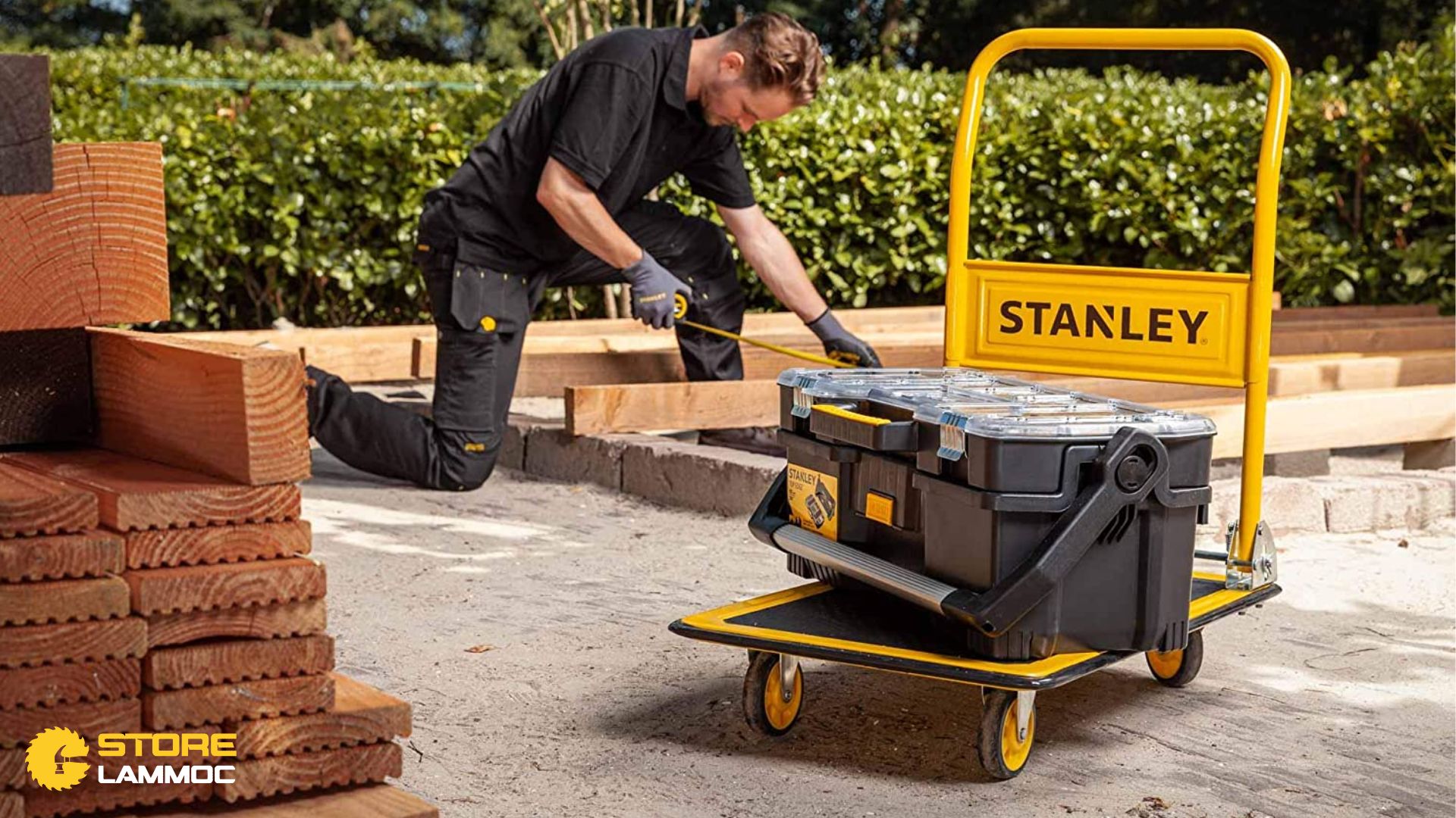 Tính năng nổi bật của xe đẩy hàng Stanley