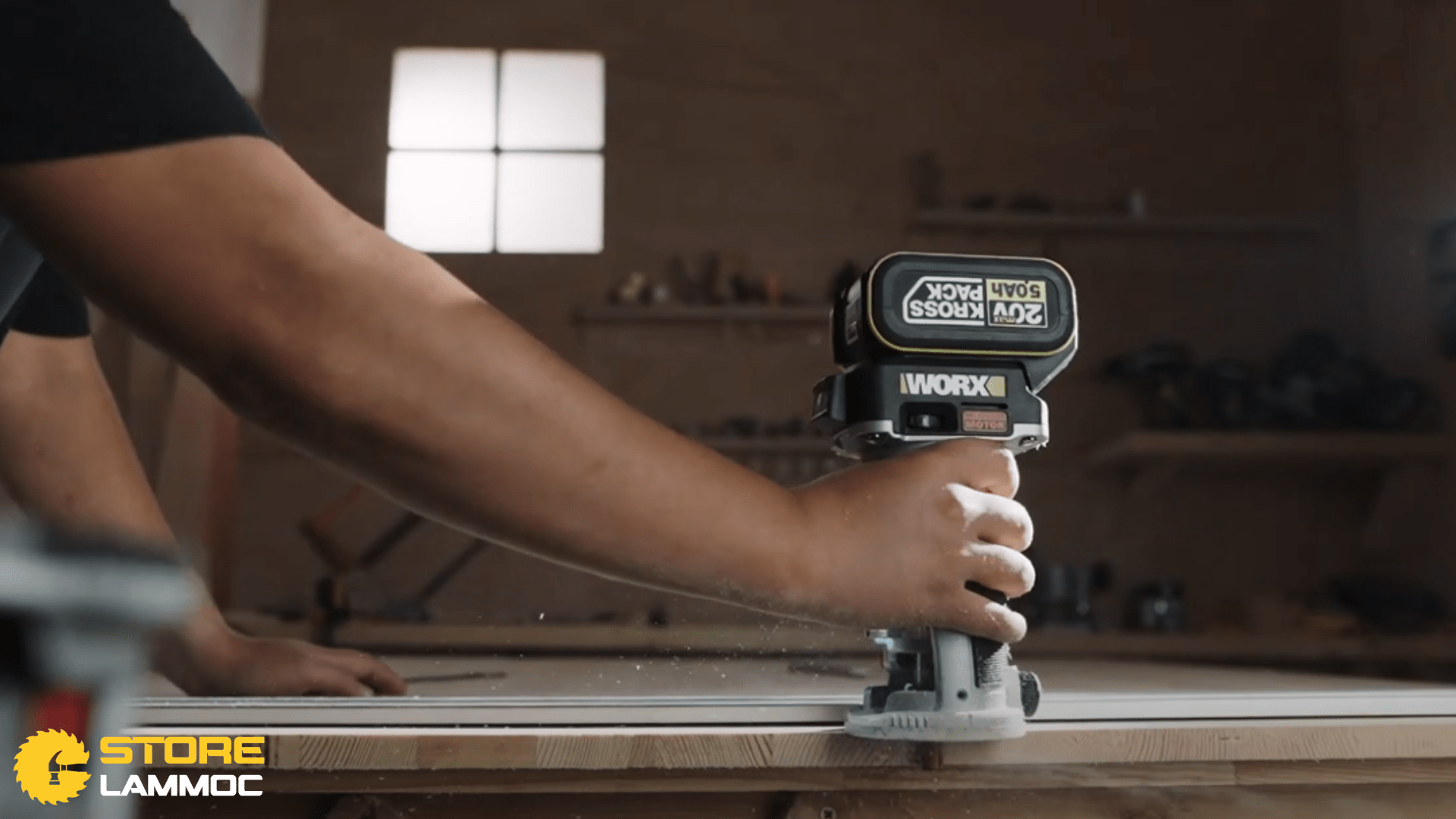 Tổng quan về máy phay pin Worx WU560