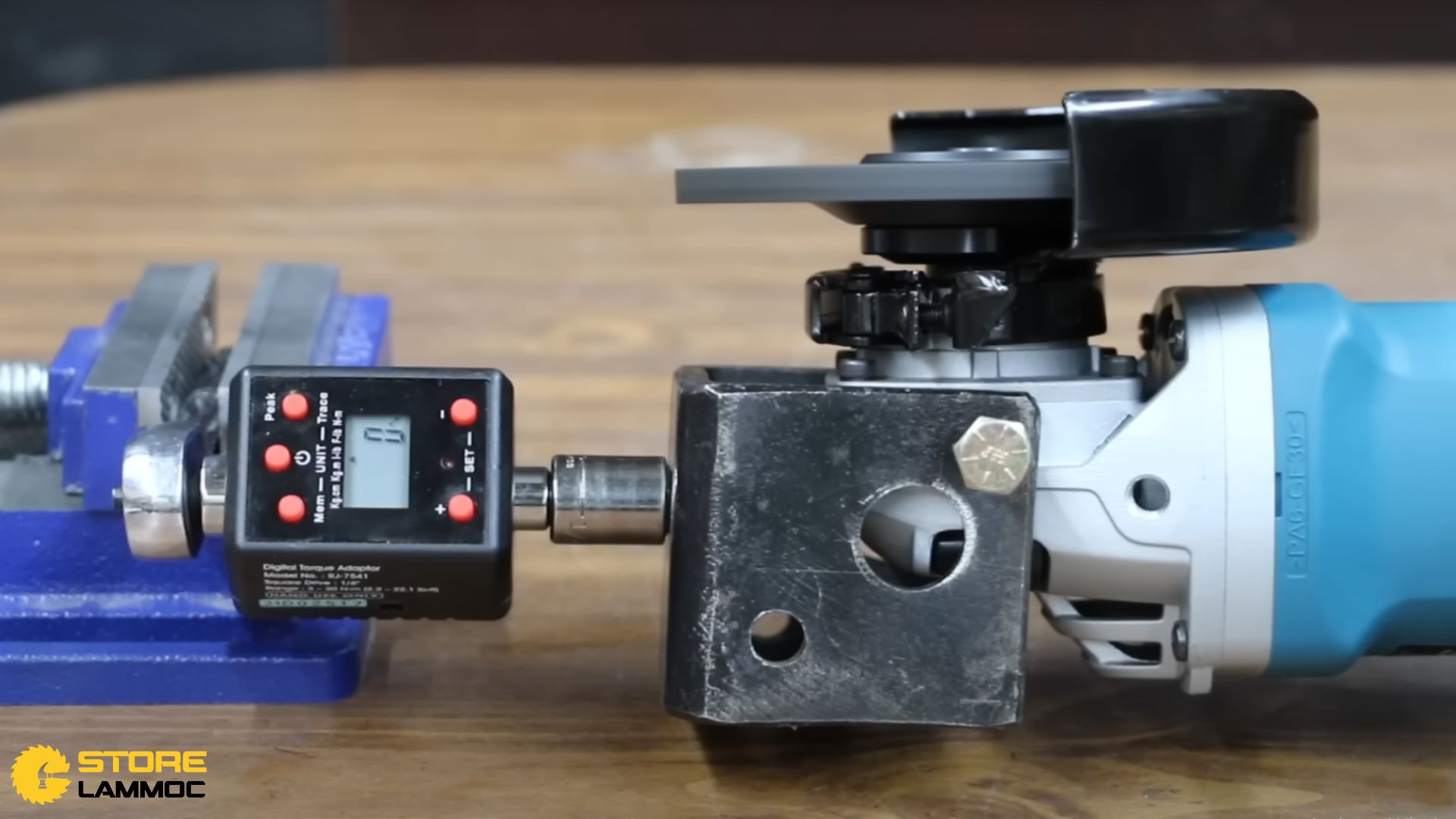 Torque khởi động của Makita quá thấp để đo