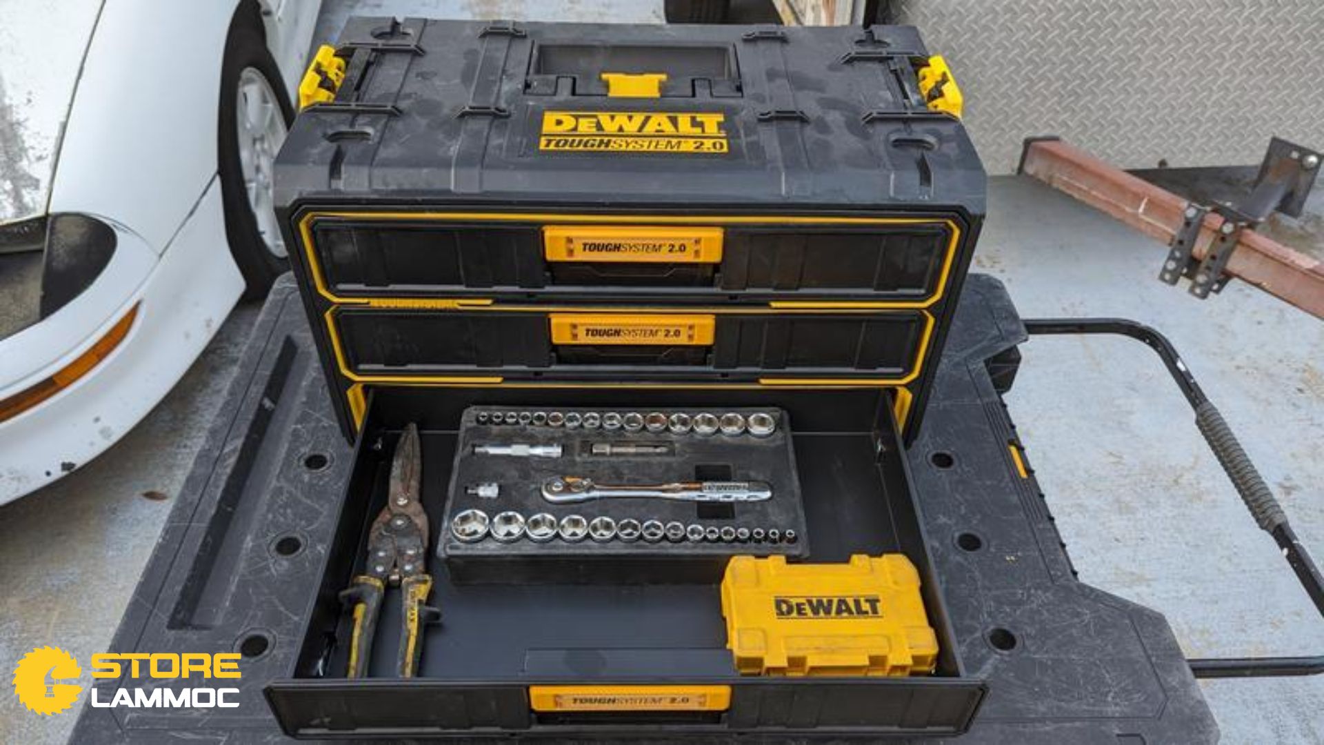 Trải nghiệm sử dụng thùng đồ nghề Dewalt