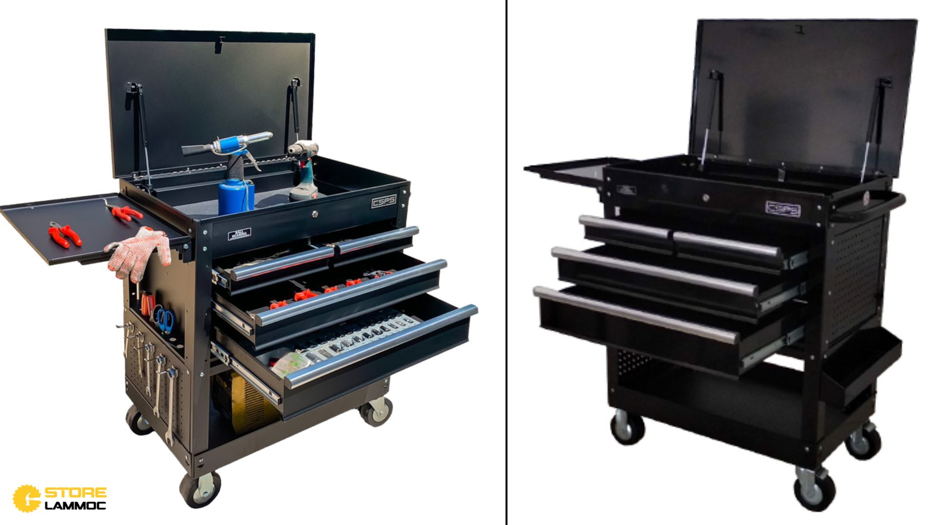 Tủ đồ nghề CSPS 84cm với 4 ngăn kéo