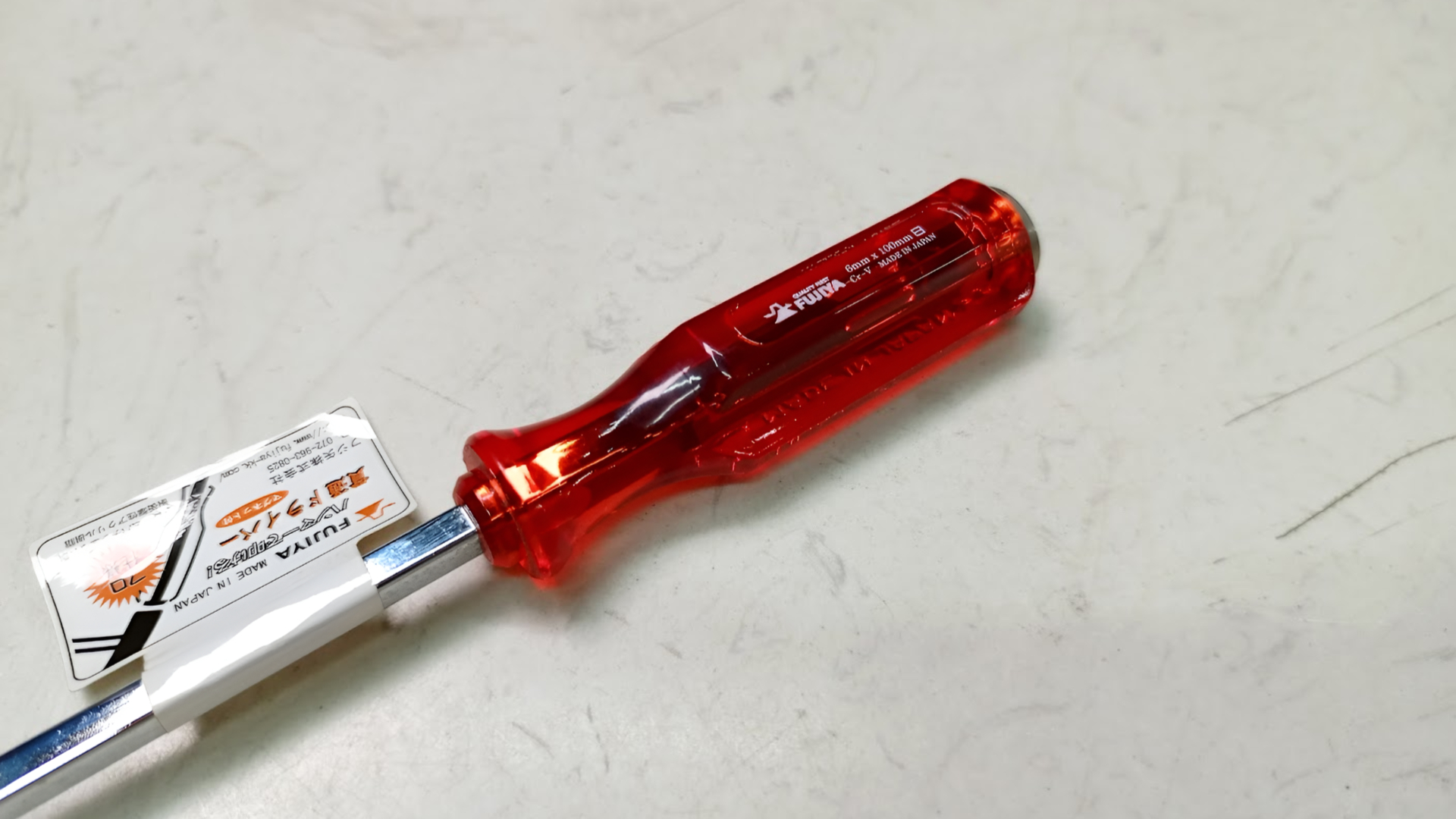 Tua vít đóng dẹp 6x100mm Fujiya FTSD-6-100-S